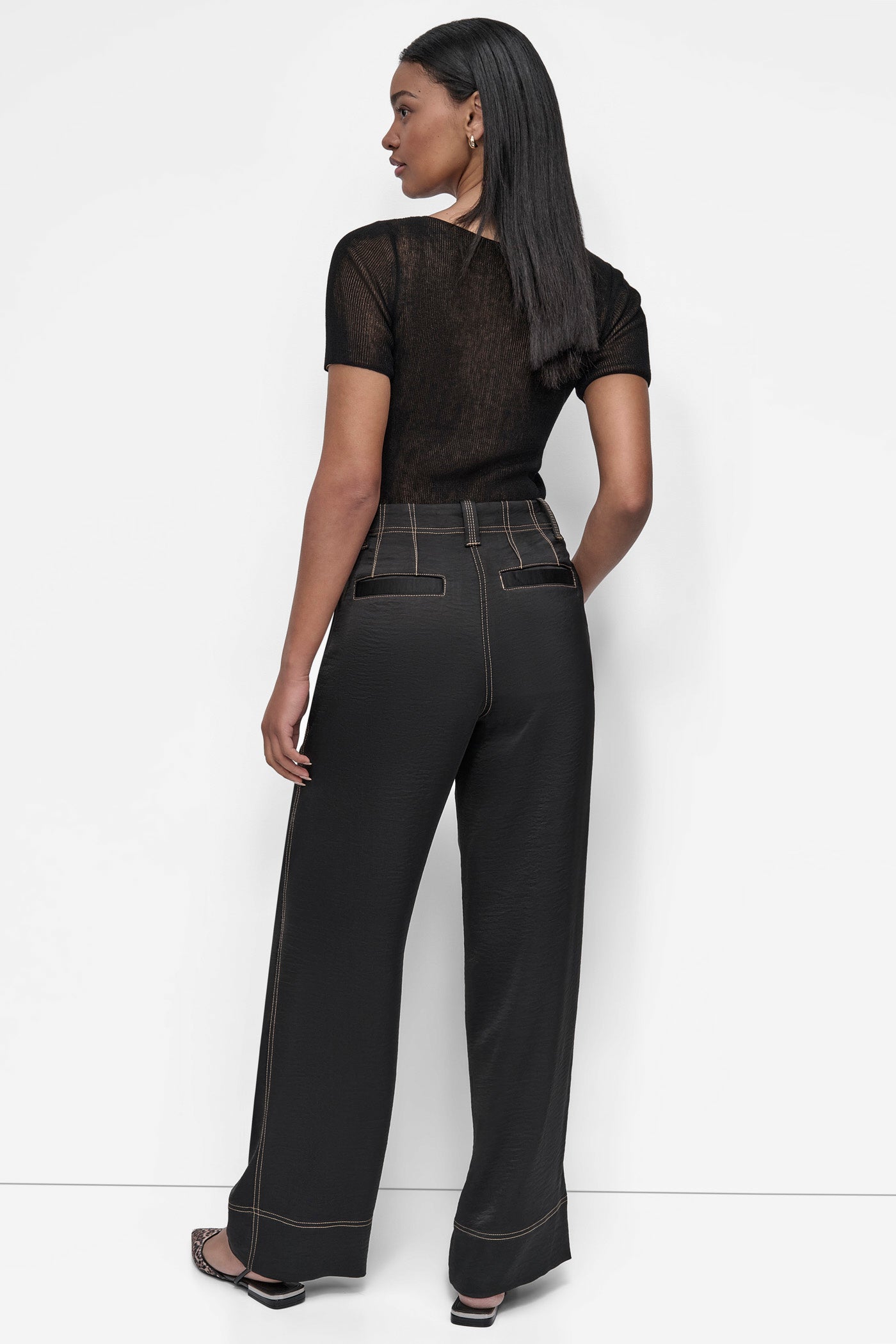 EXTRA HIGH RISE ELEVATED UTILITY PANT VIEW 6 | Pants & Denim