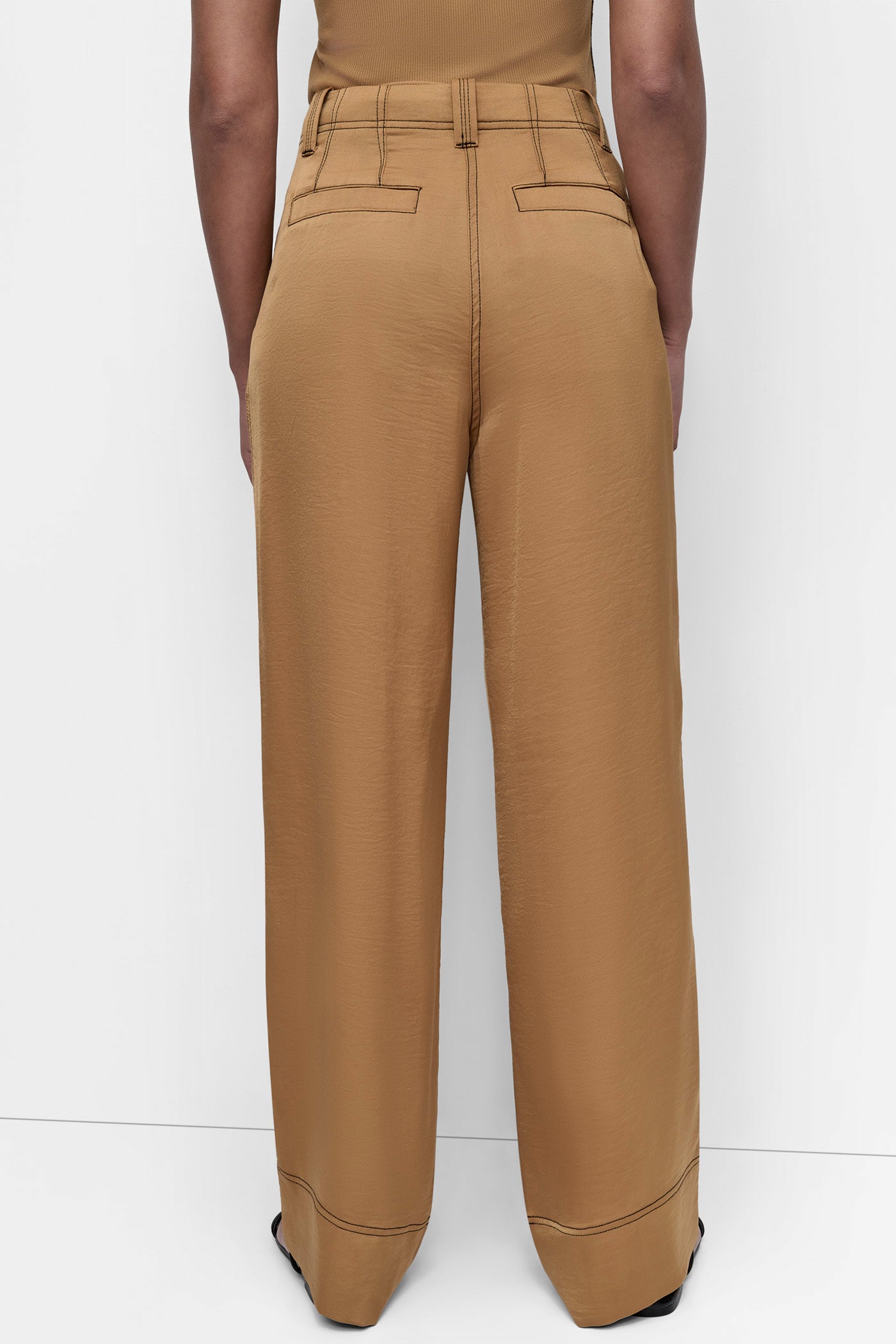 WHISKEY EXTRA HIGH RISE ELEVATED UTILITY PANT, BACK VIEW | Pants & Denim