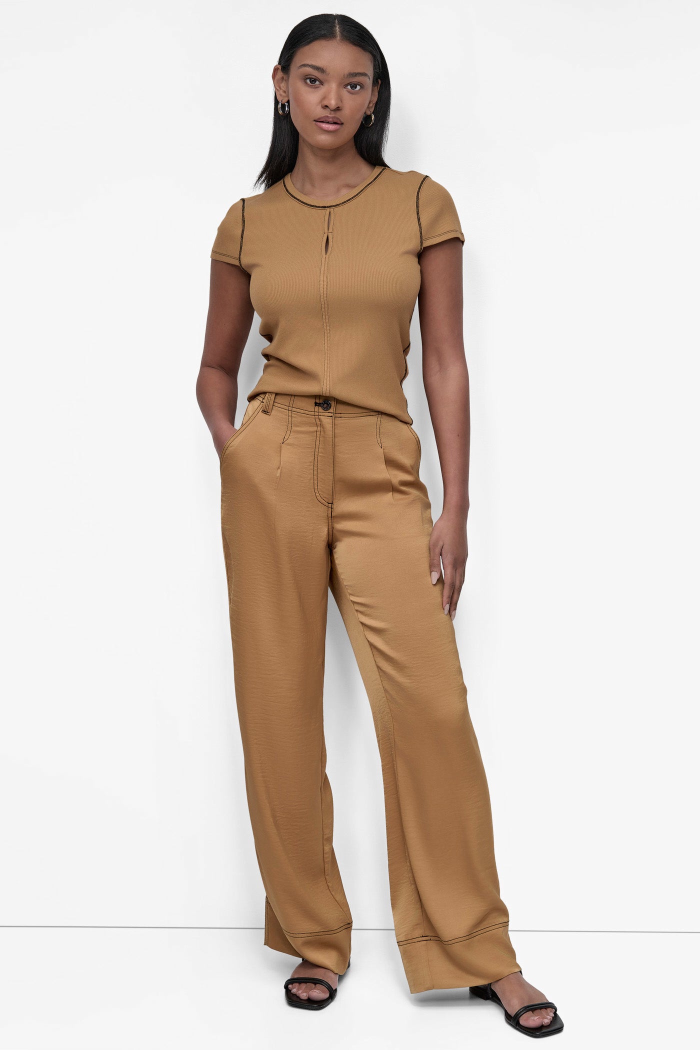 EXTRA HIGH RISE ELEVATED UTILITY PANT VIEW 5 | Pants & Denim