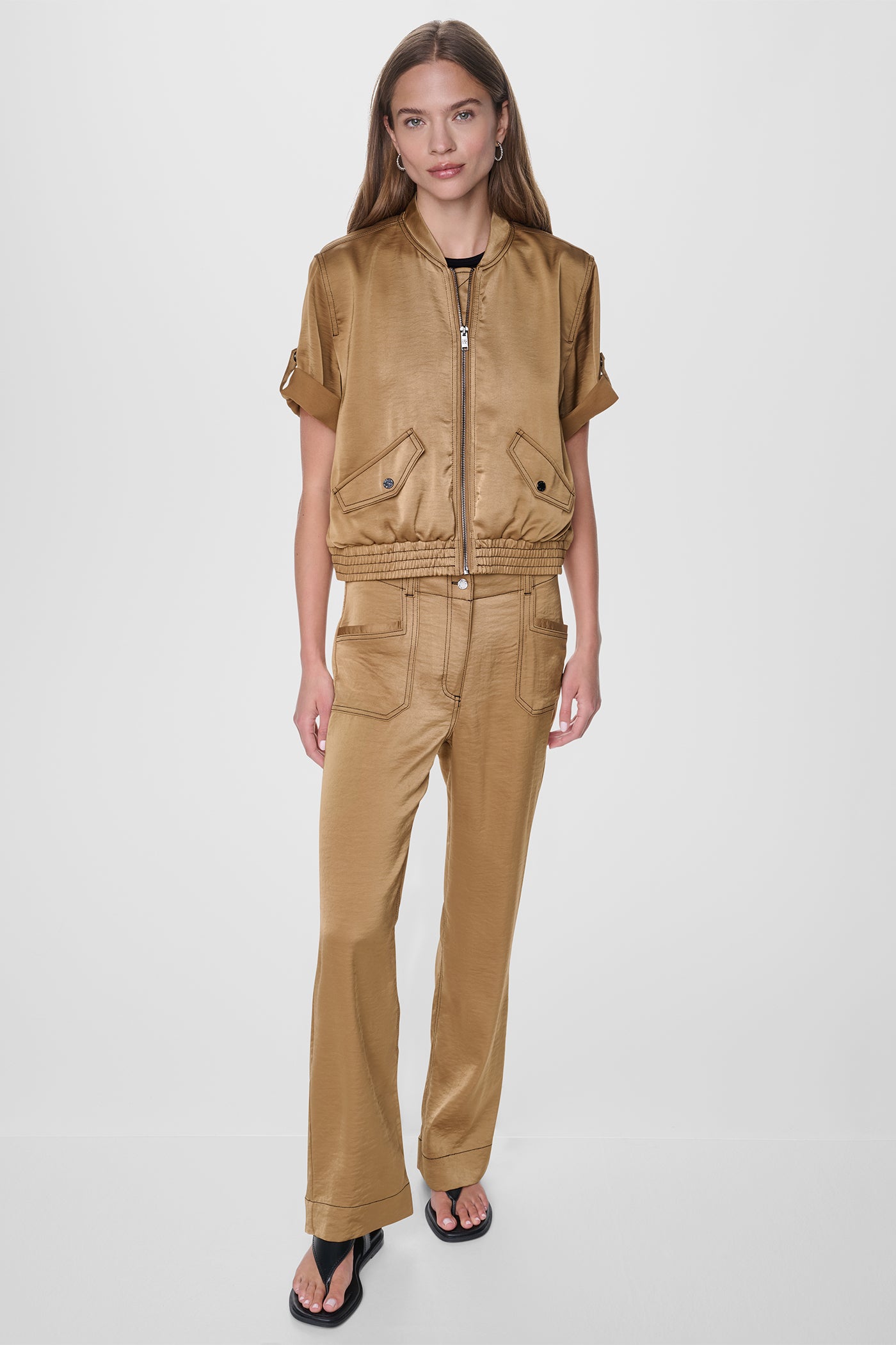 CONTRAST STITCH JACKET VIEW 10 | WOMENS COATS & JACKETS