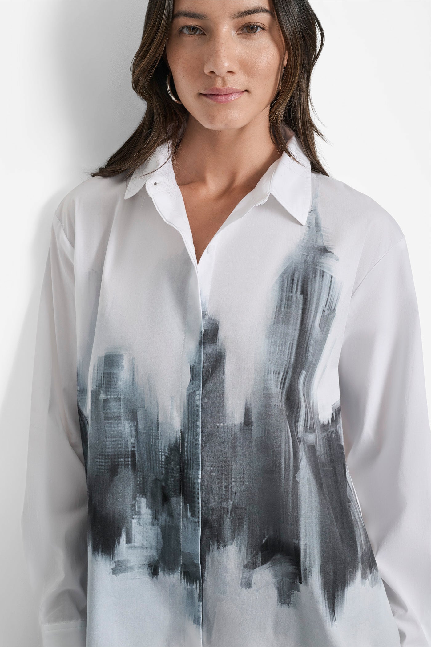 CITY SKYLINE SHIRT VIEW 4 | WOMEN'S SWEATERS & TOPS