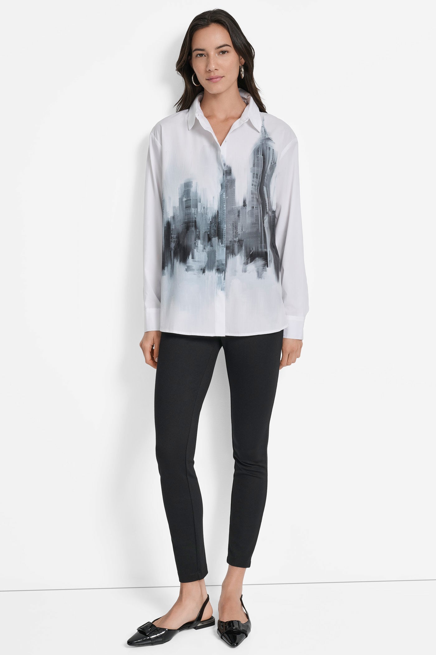 CITY SKYLINE SHIRT VIEW 6 | WOMEN'S SWEATERS & TOPS