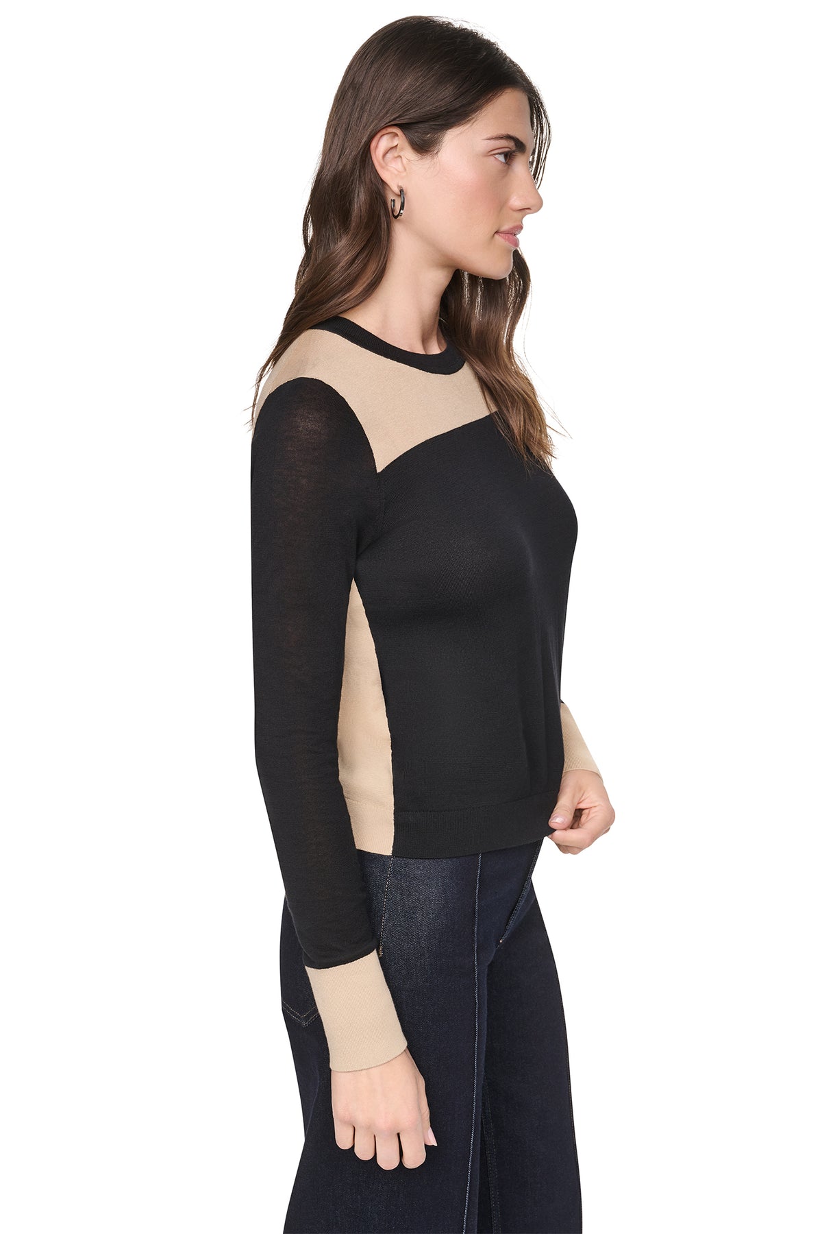 COLORBLOCK ULTRALIGHT SWEATER VIEW 2