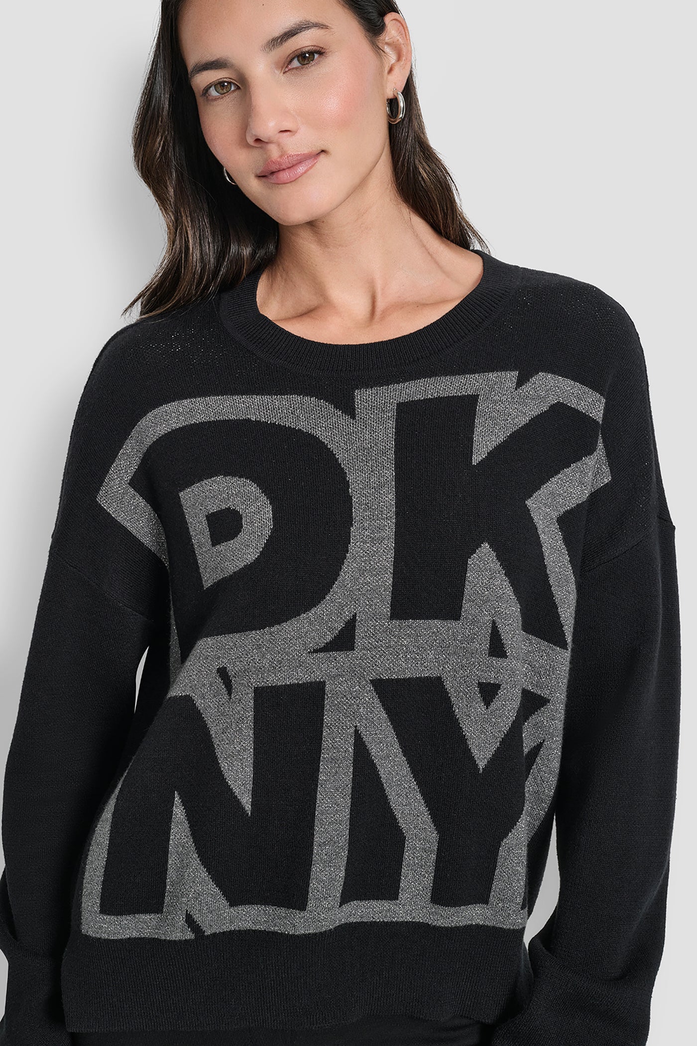 TEXTURED PULLOVER LOGO SWEATER VIEW 4 | Sweatshirts & Joggers