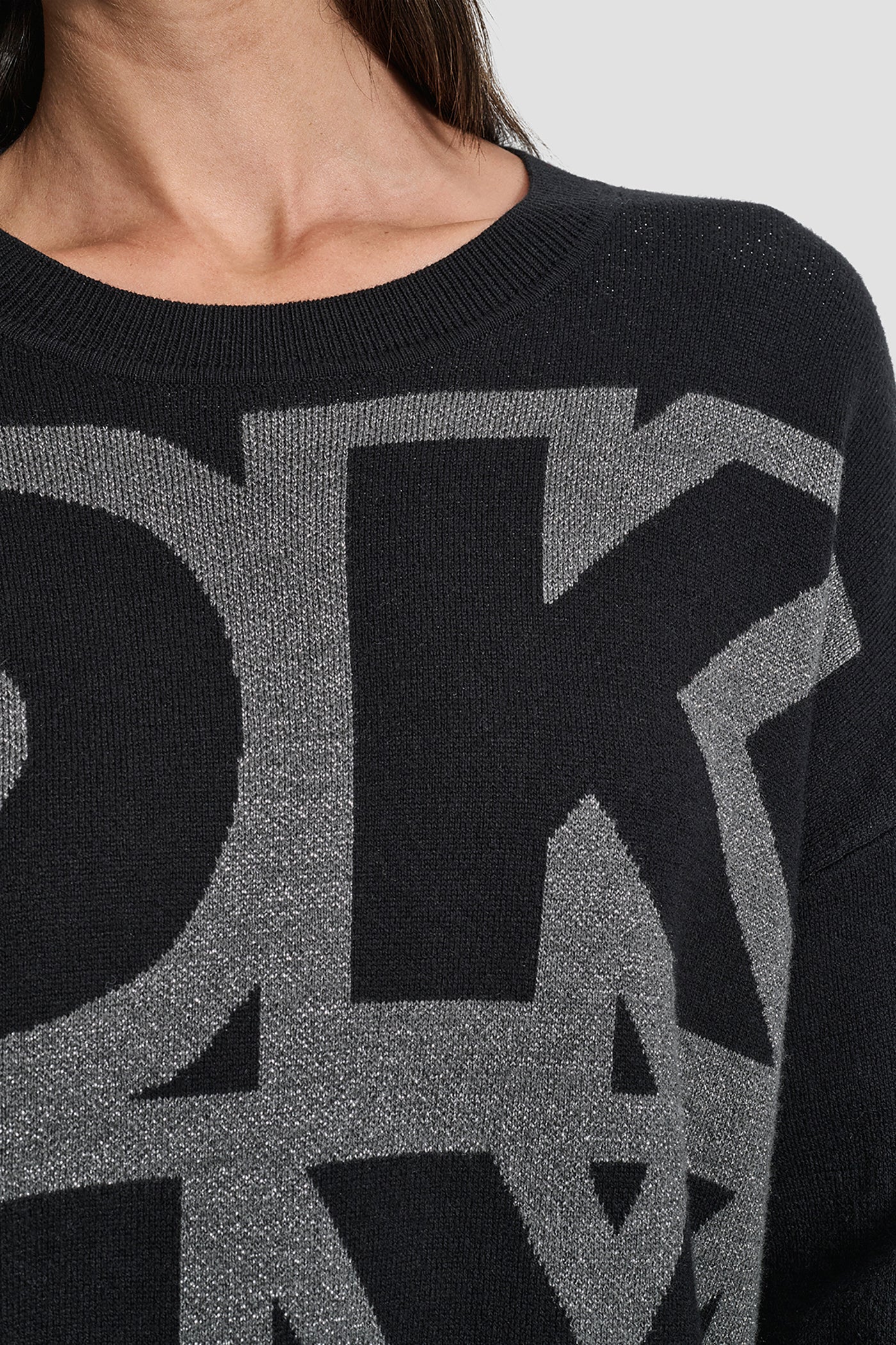 TEXTURED PULLOVER LOGO SWEATER VIEW 5 | Sweatshirts & Joggers