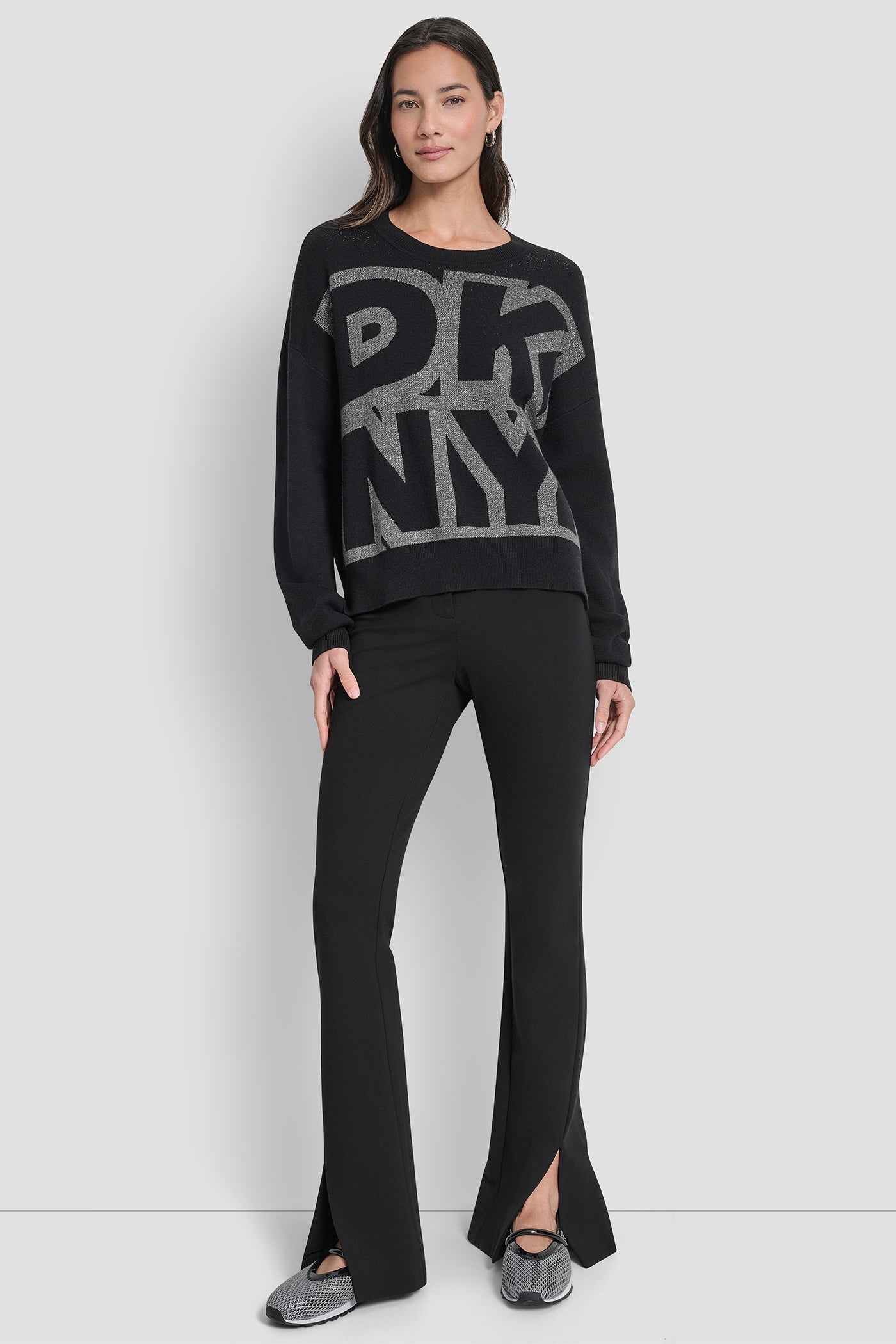 TEXTURED PULLOVER LOGO SWEATER VIEW 6 | Sweatshirts & Joggers