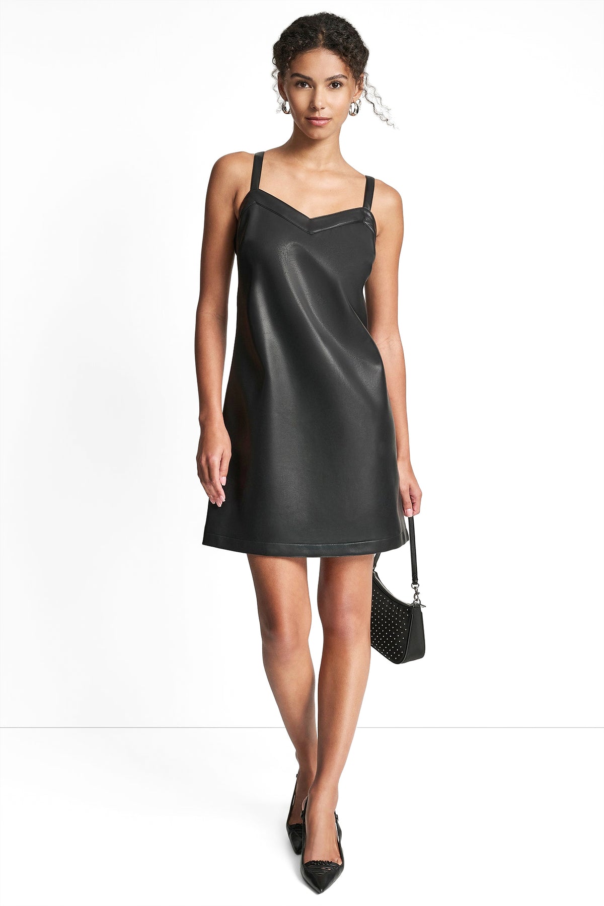 SLEEVELESS A-LINE MINI DRESS View 1 | Gifts Under $100