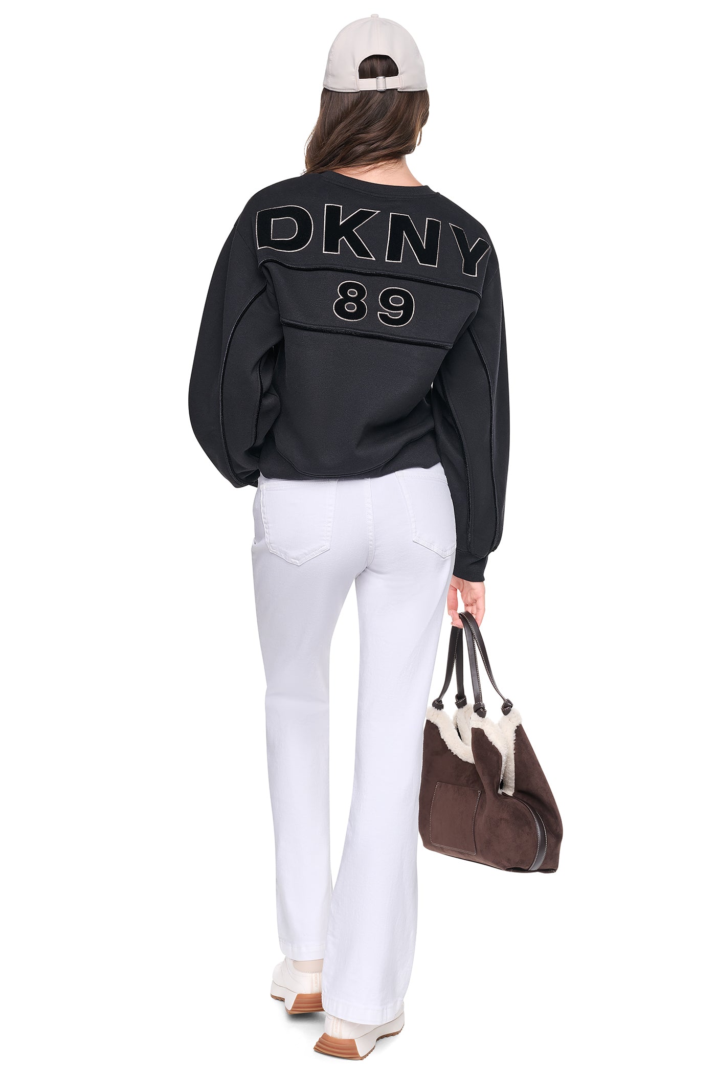 VELVET LOGO SWEATSHIRT VIEW 2