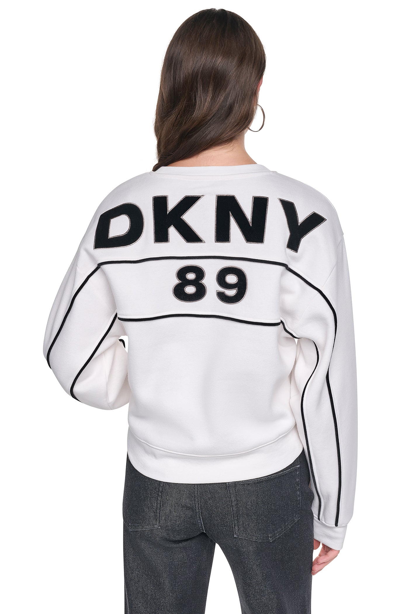 VELVET LOGO SWEATSHIRT VIEW 2