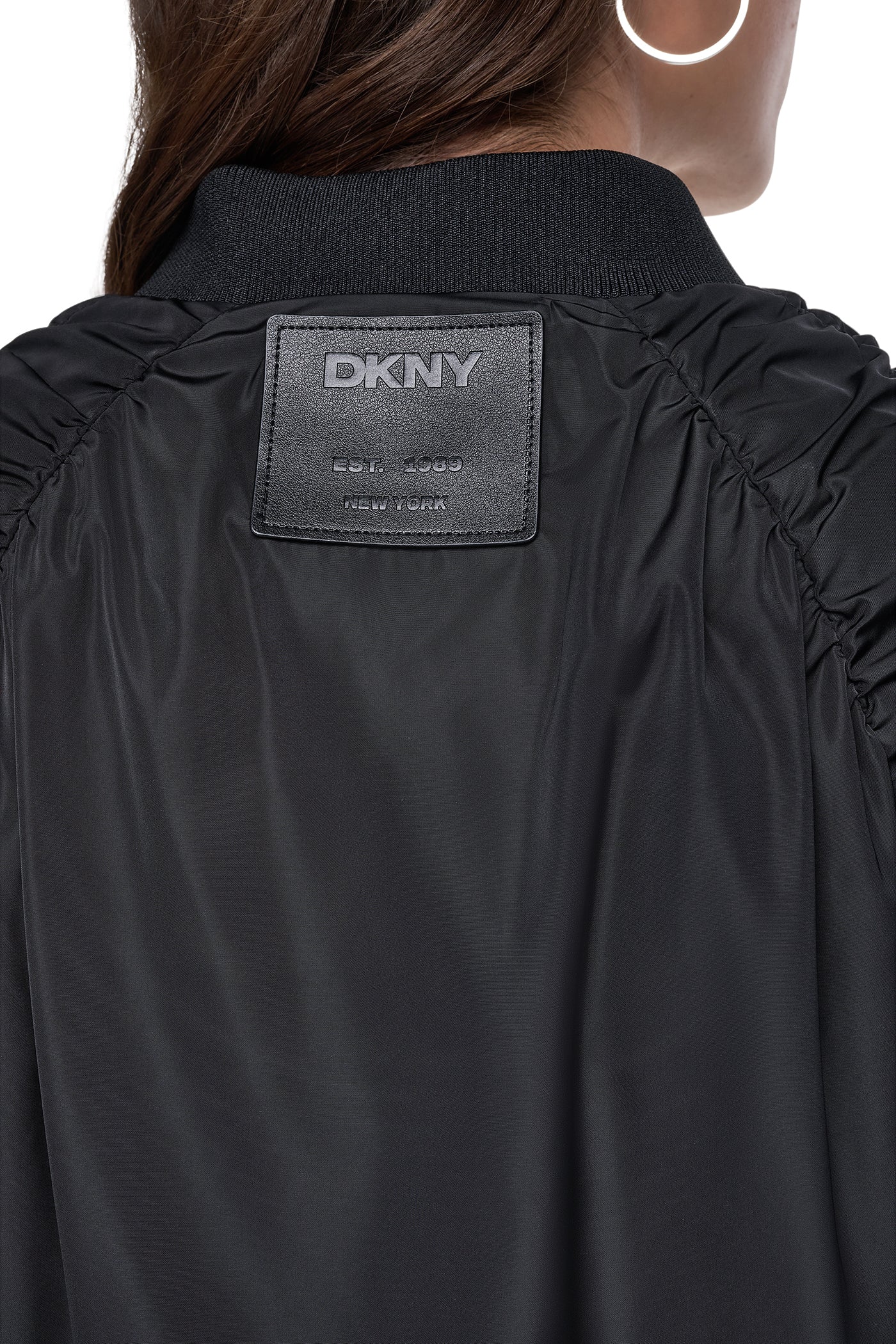 PINS & PATCHES RUCHED JACKET VIEW 2