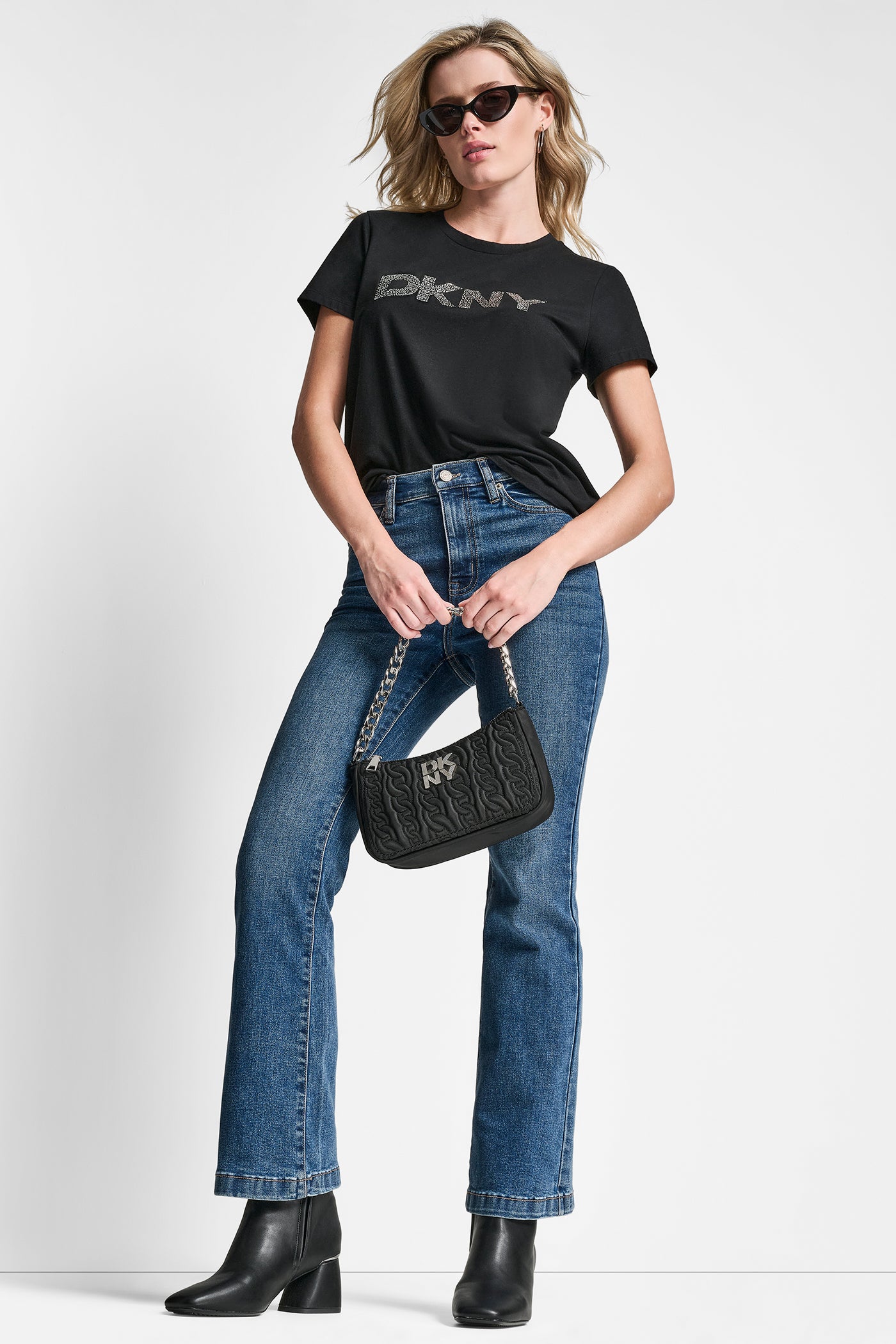 LOGO TEE SHIRT VIEW 4 | DKNY Promo