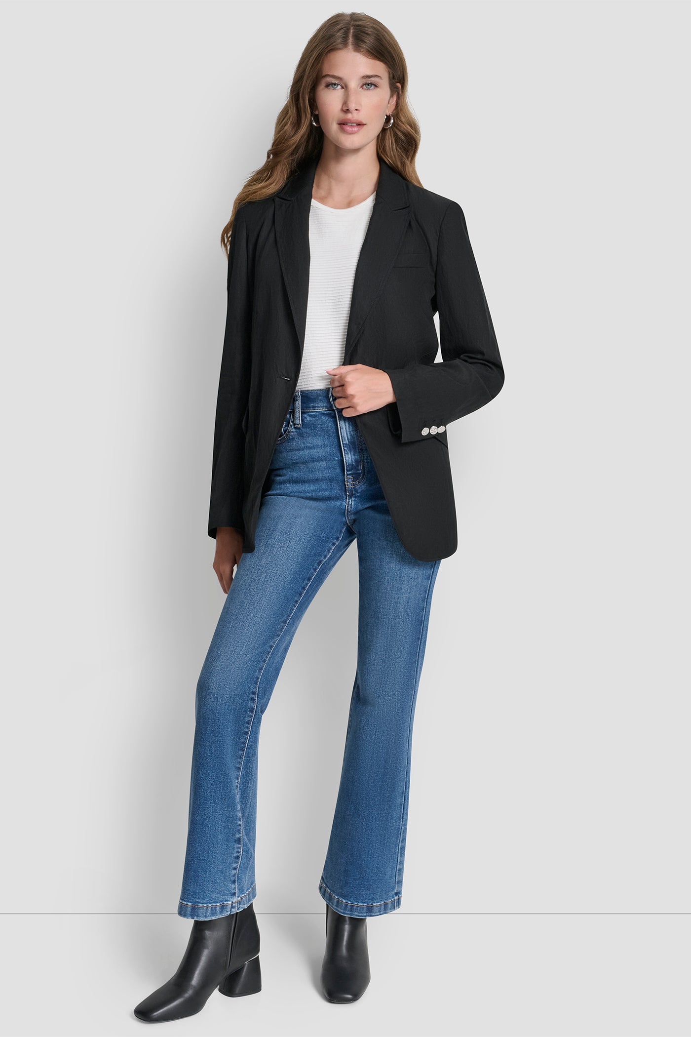 ZIG ZAG STITCH BLAZER VIEW 7 | Gifts Under $100