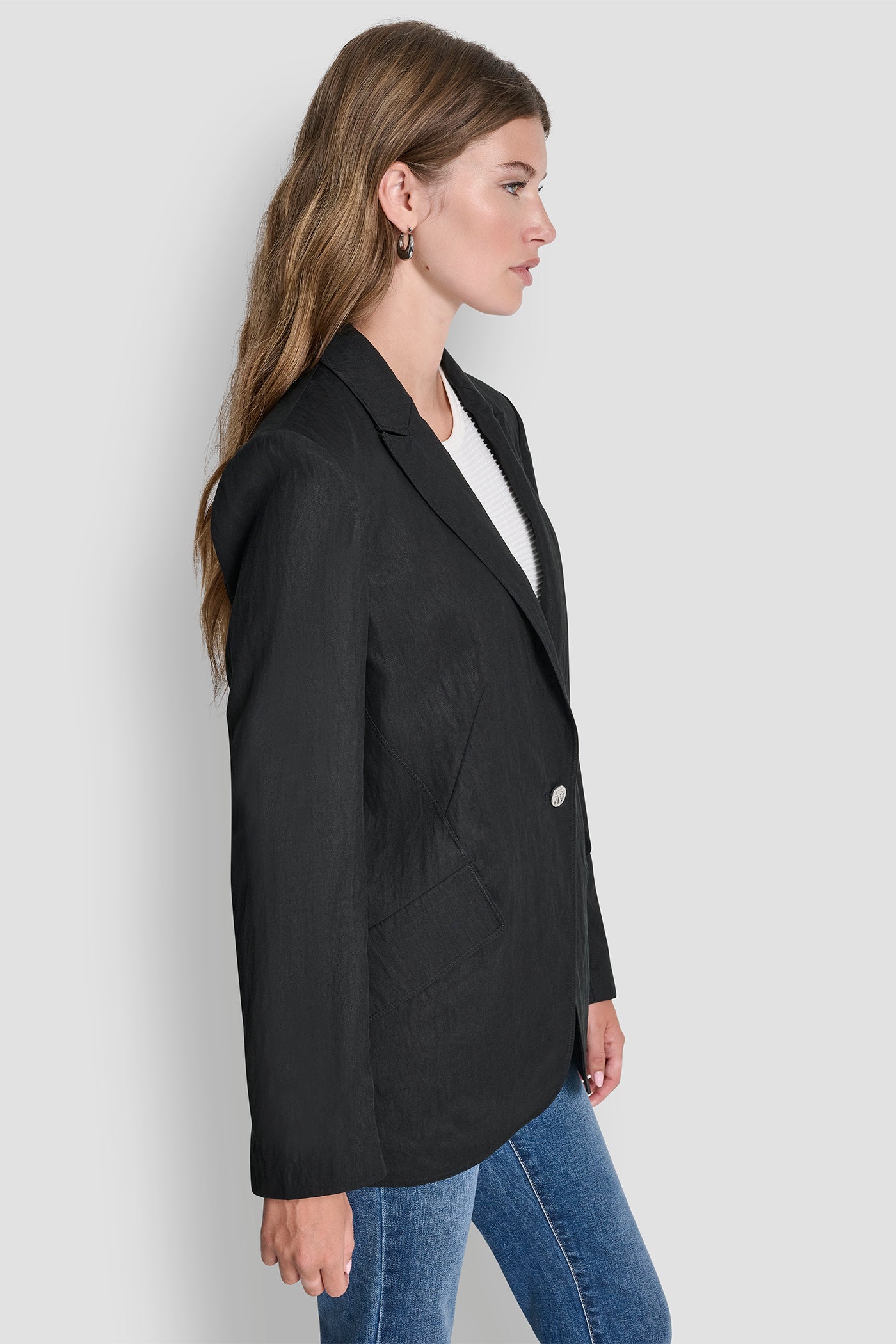 Zig Zag Stitch Blazer | Blazer | DKNY