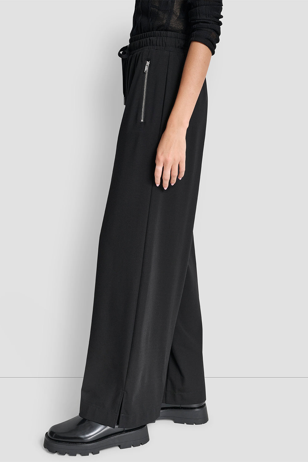 HIGH-RISE WIDE LEG PANT VIEW 3 | Pants & Denim