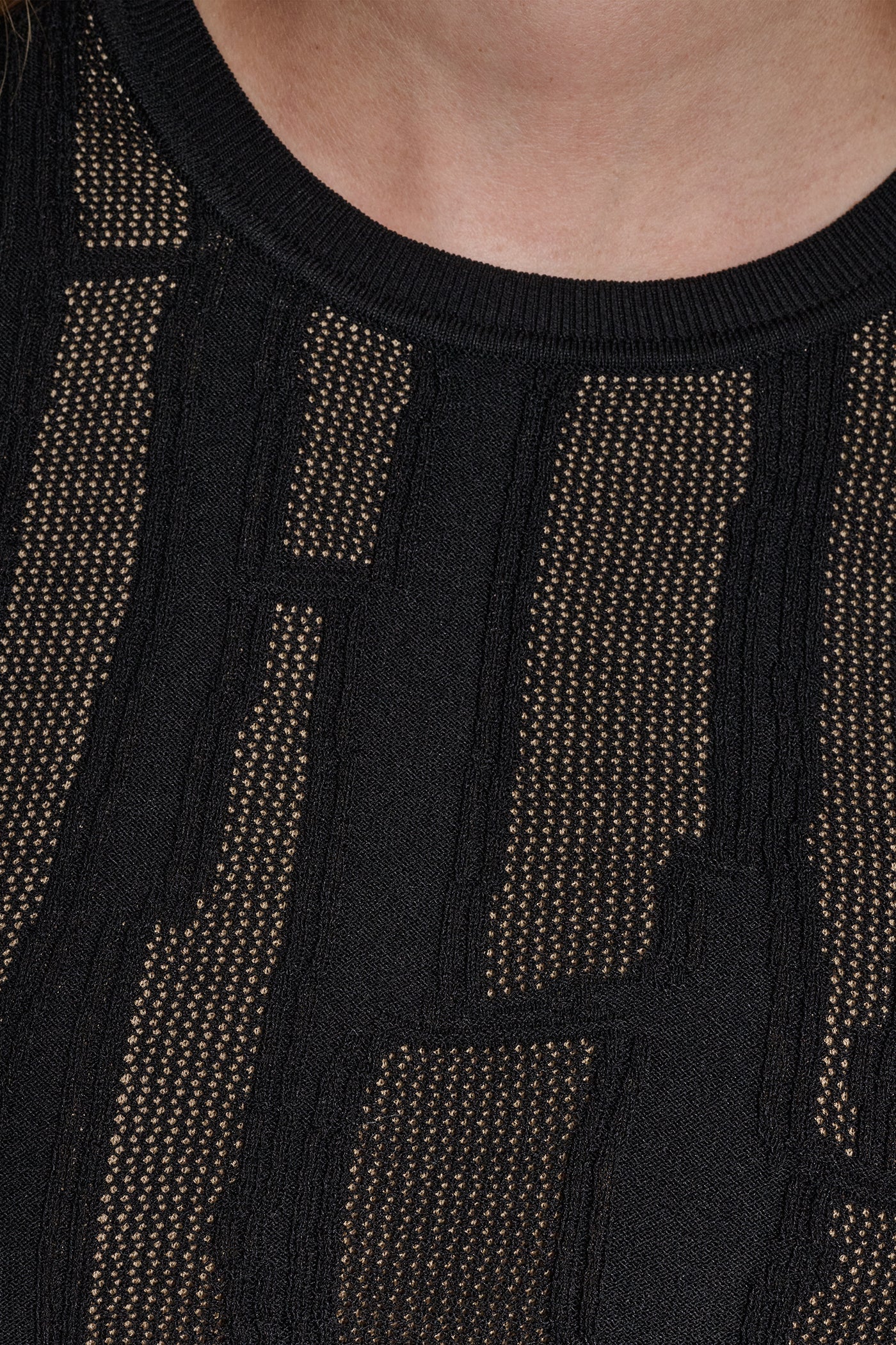 LAYERED MIXED STITCH SWEATER VIEW 5 | New Arrivals