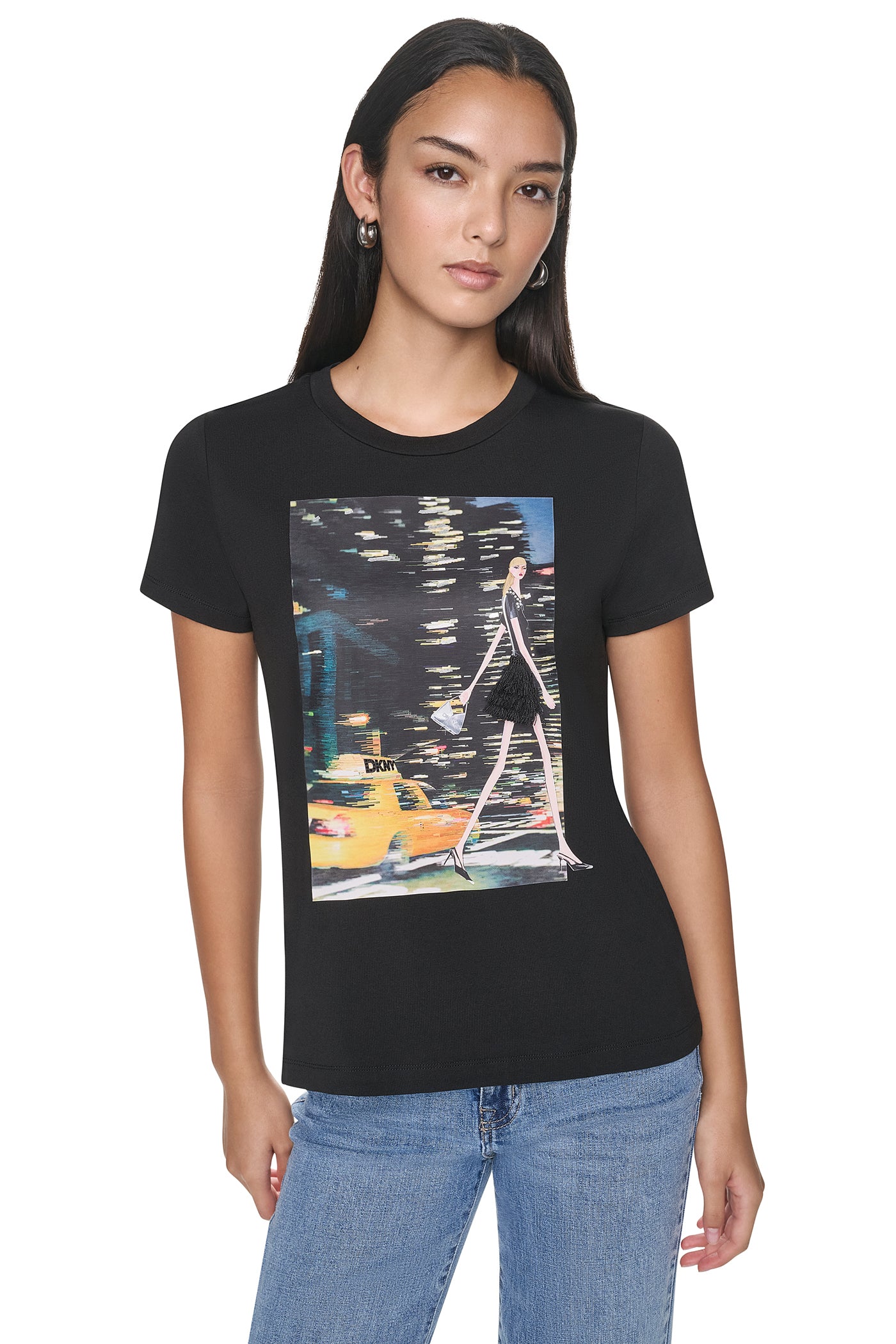 NYC NIGHTS GRAPHIC TEE VIEW 2
