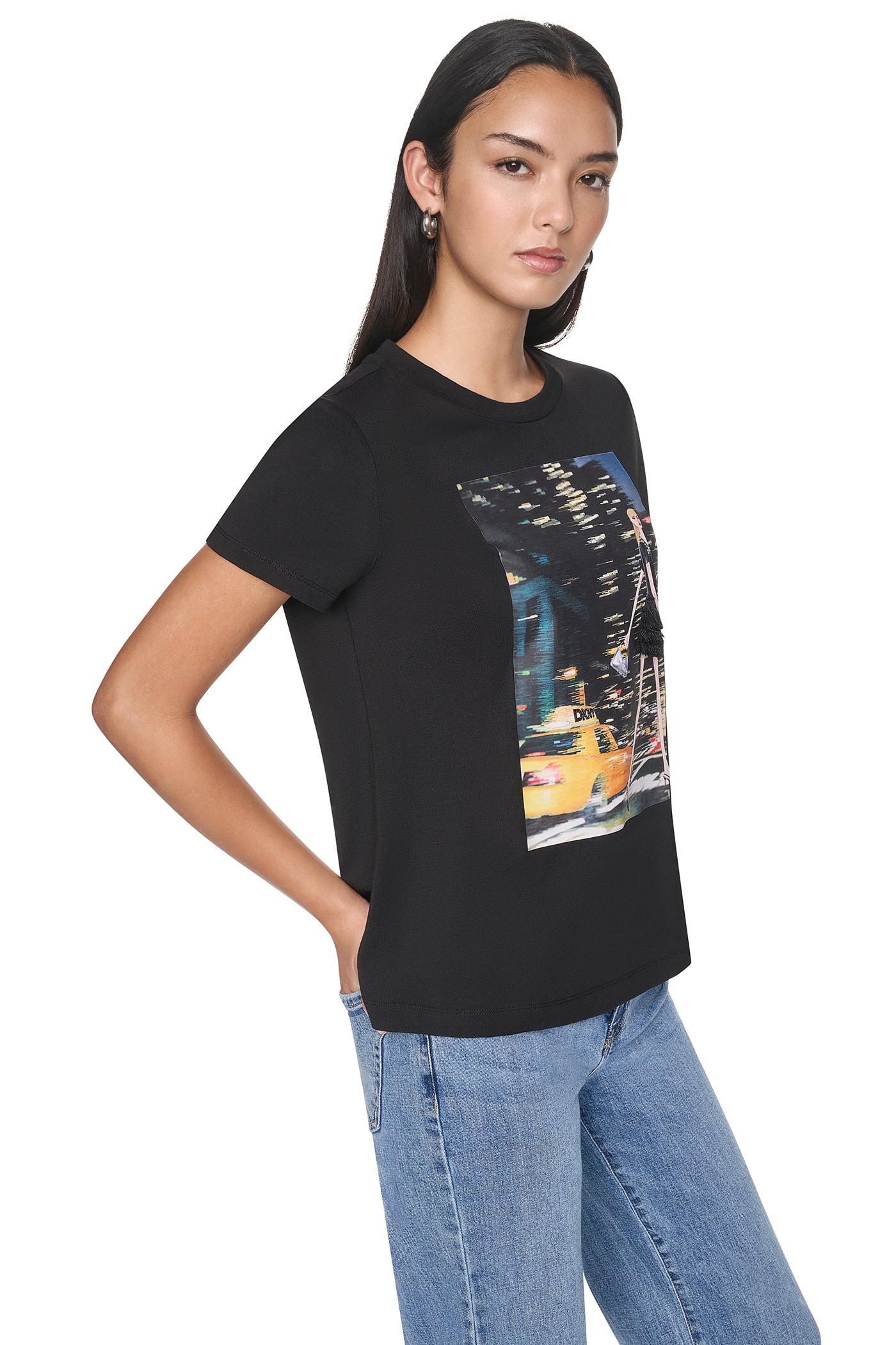NYC NIGHTS GRAPHIC TEE VIEW 2