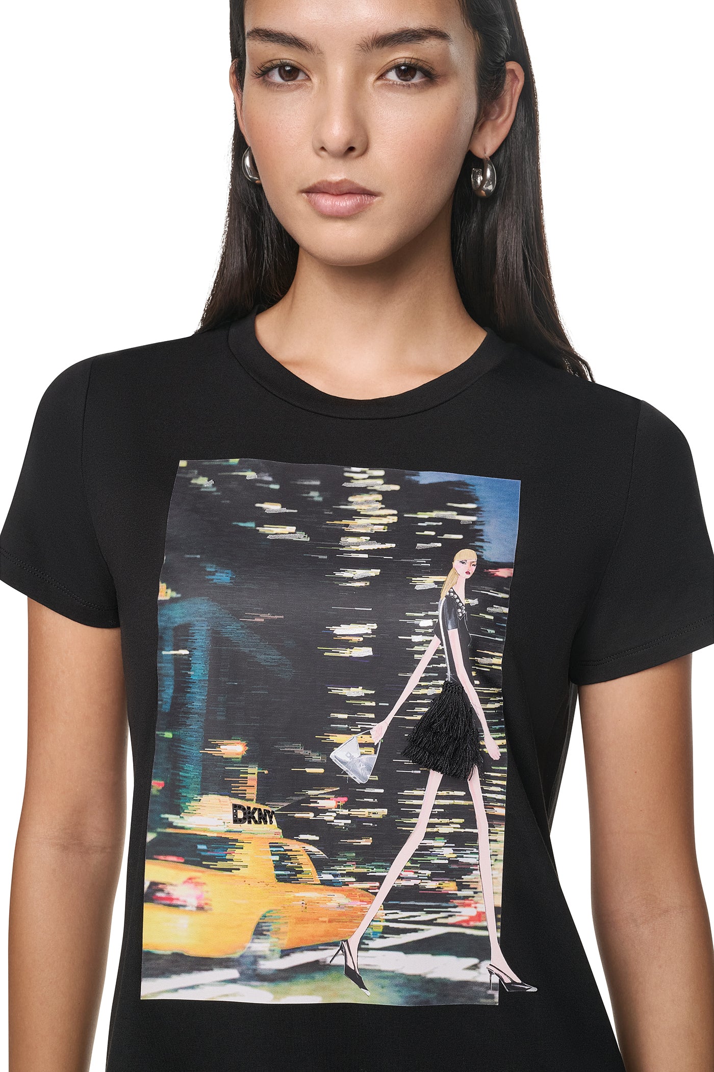 NYC NIGHTS GRAPHIC TEE VIEW 2
