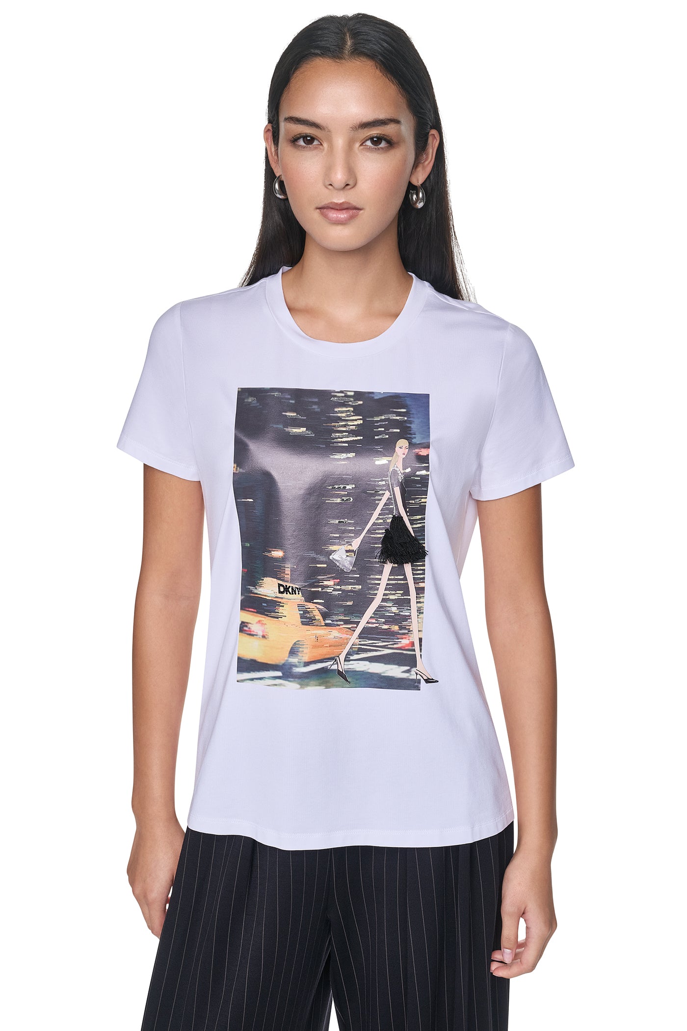 NYC NIGHTS GRAPHIC TEE VIEW 2