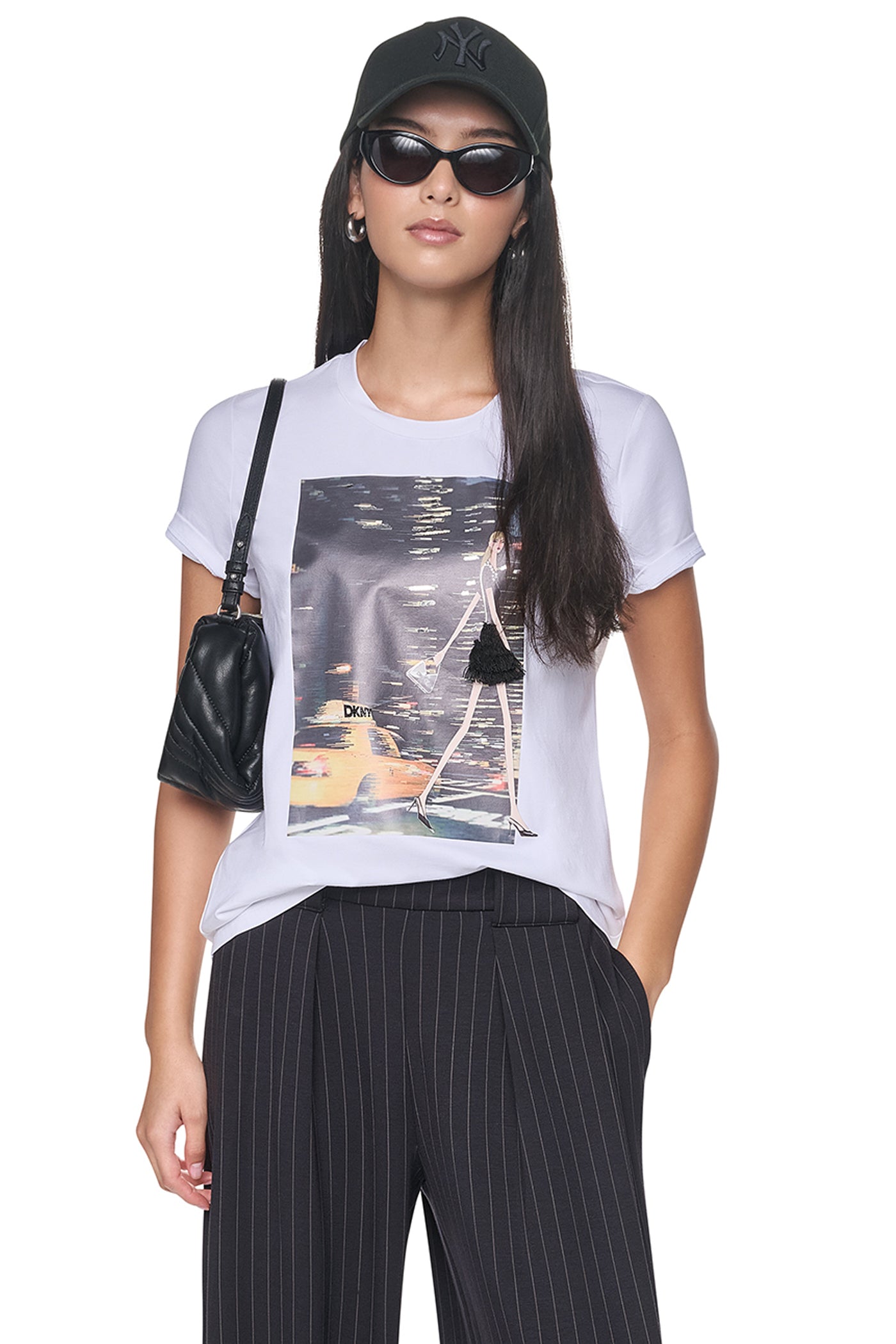 NYC NIGHTS GRAPHIC TEE VIEW 1
