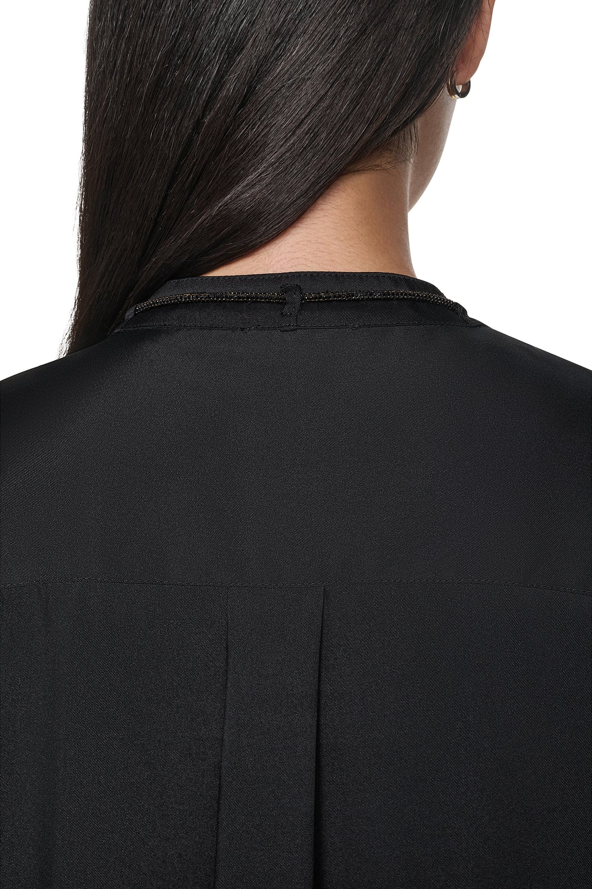 EMBELLISHED NECKTIE BLOUSE VIEW 2