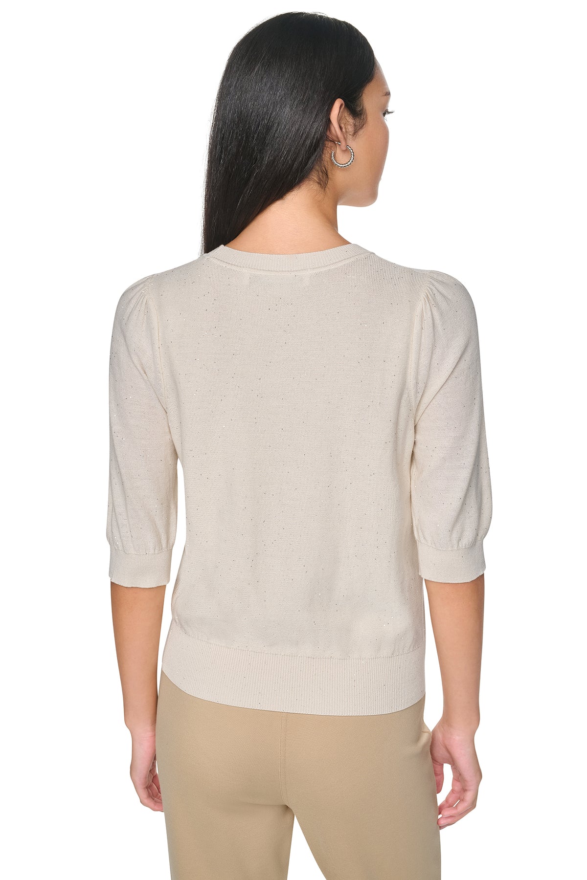 MICRO SEQUIN SWEATER VIEW 2