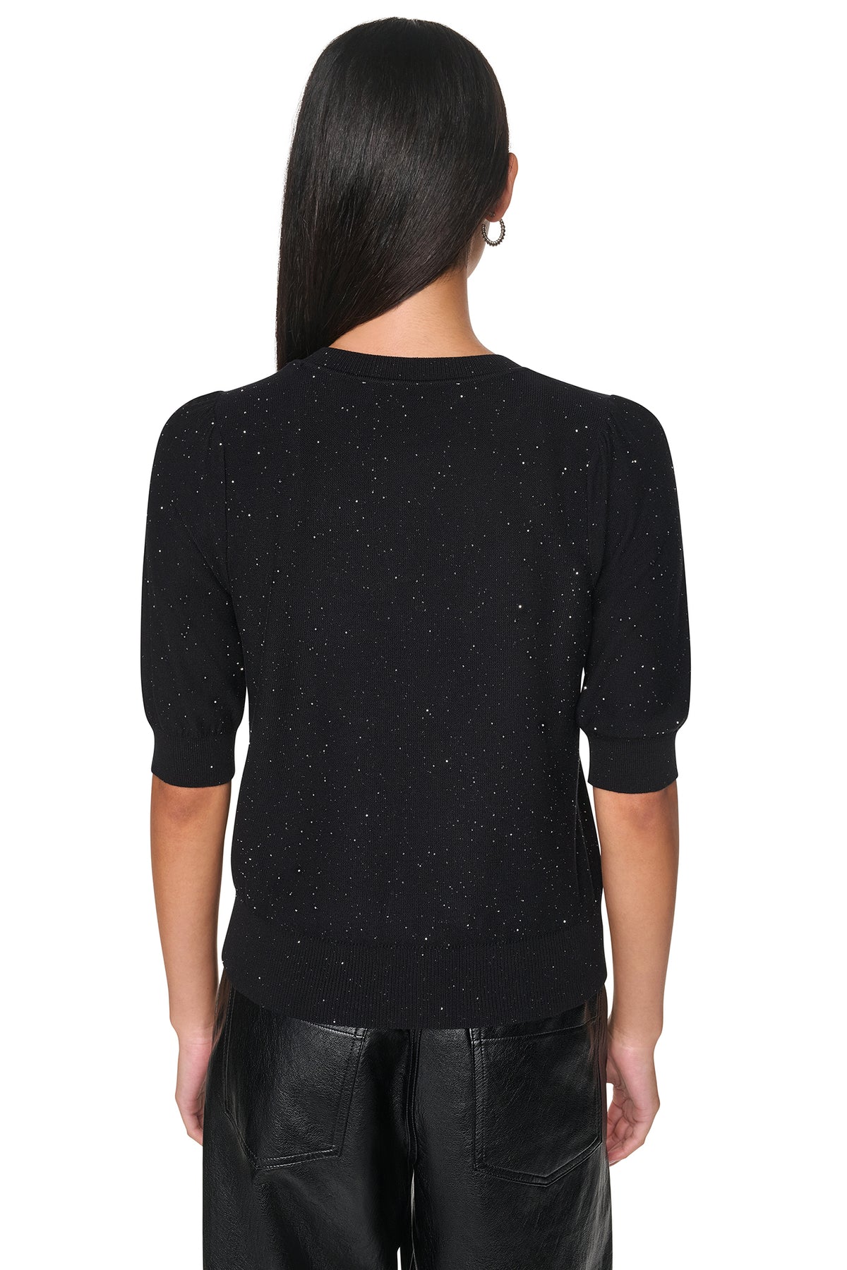 MICRO SEQUIN SWEATER VIEW 2