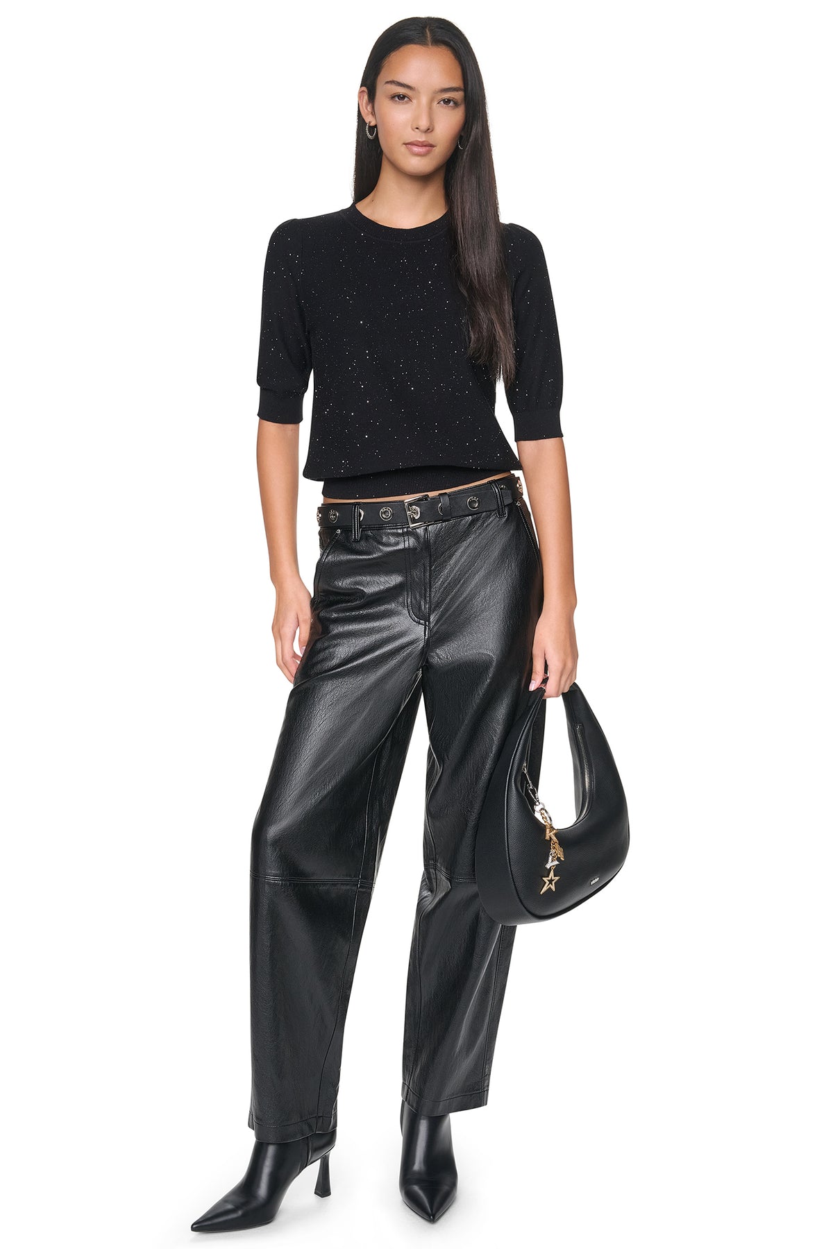 MICRO SEQUIN SWEATER View 2 | All Products