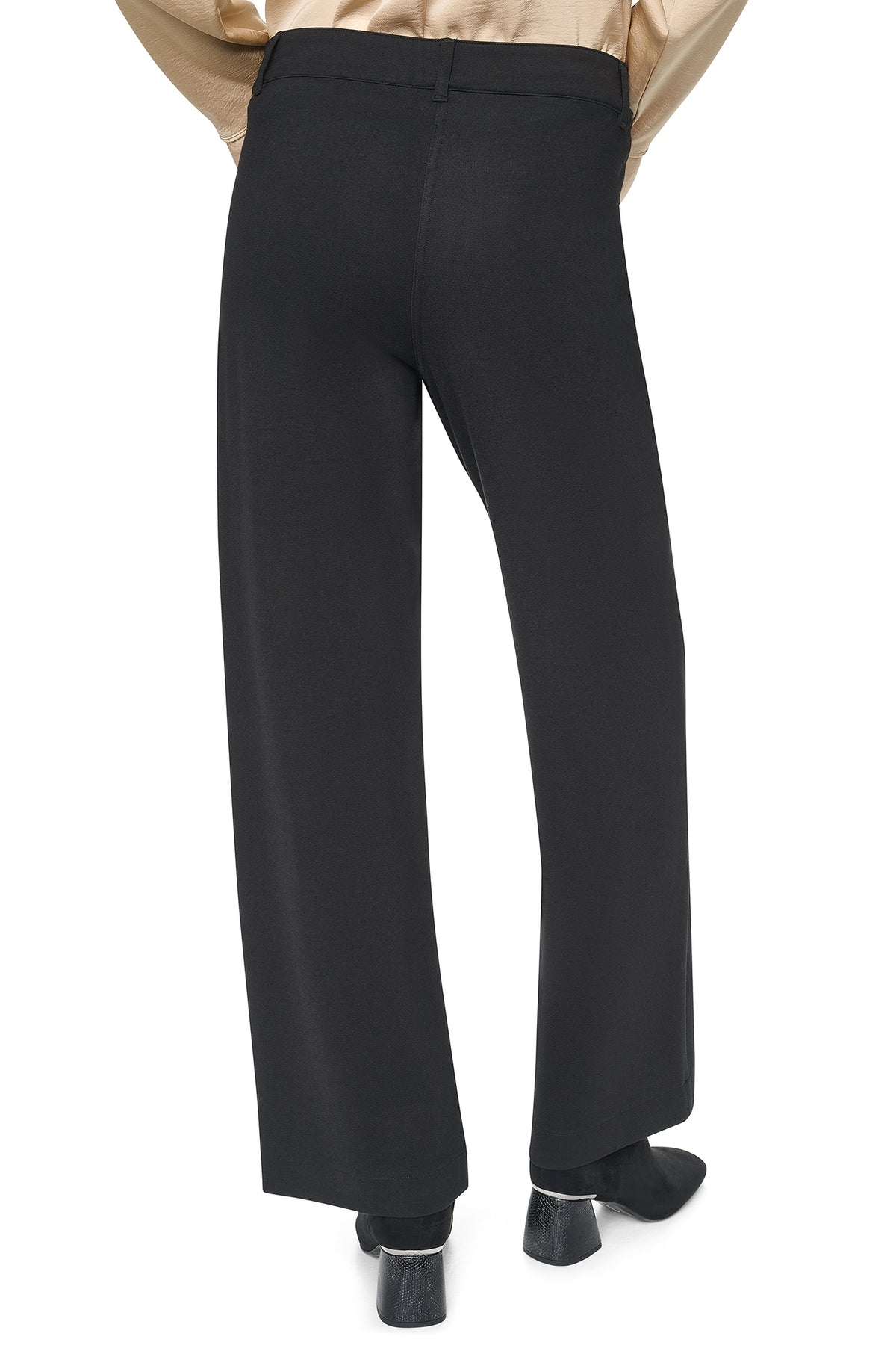 MID-RISE PATCH POCKET PONTE PANT VIEW 2
