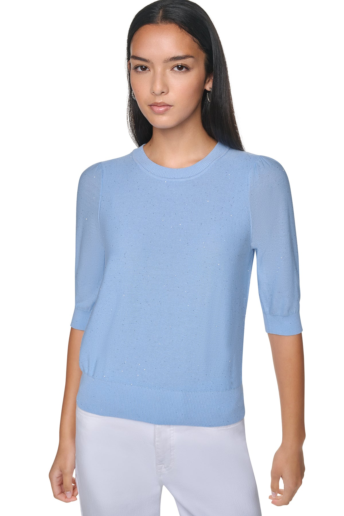 MICRO SEQUIN SWEATER VIEW 2