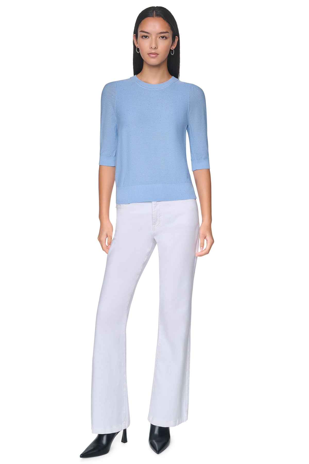 MICRO SEQUIN SWEATER VIEW 2