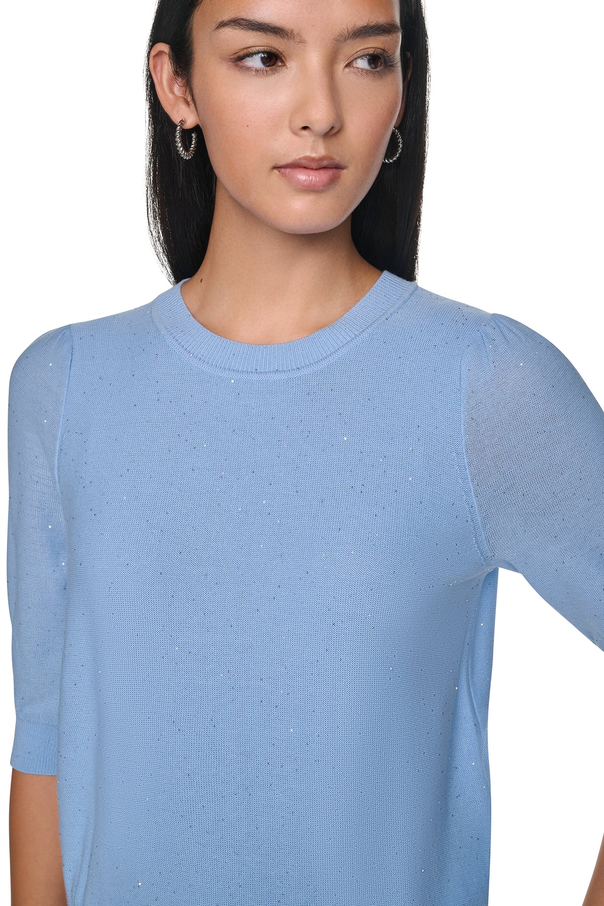 MICRO SEQUIN SWEATER VIEW 2