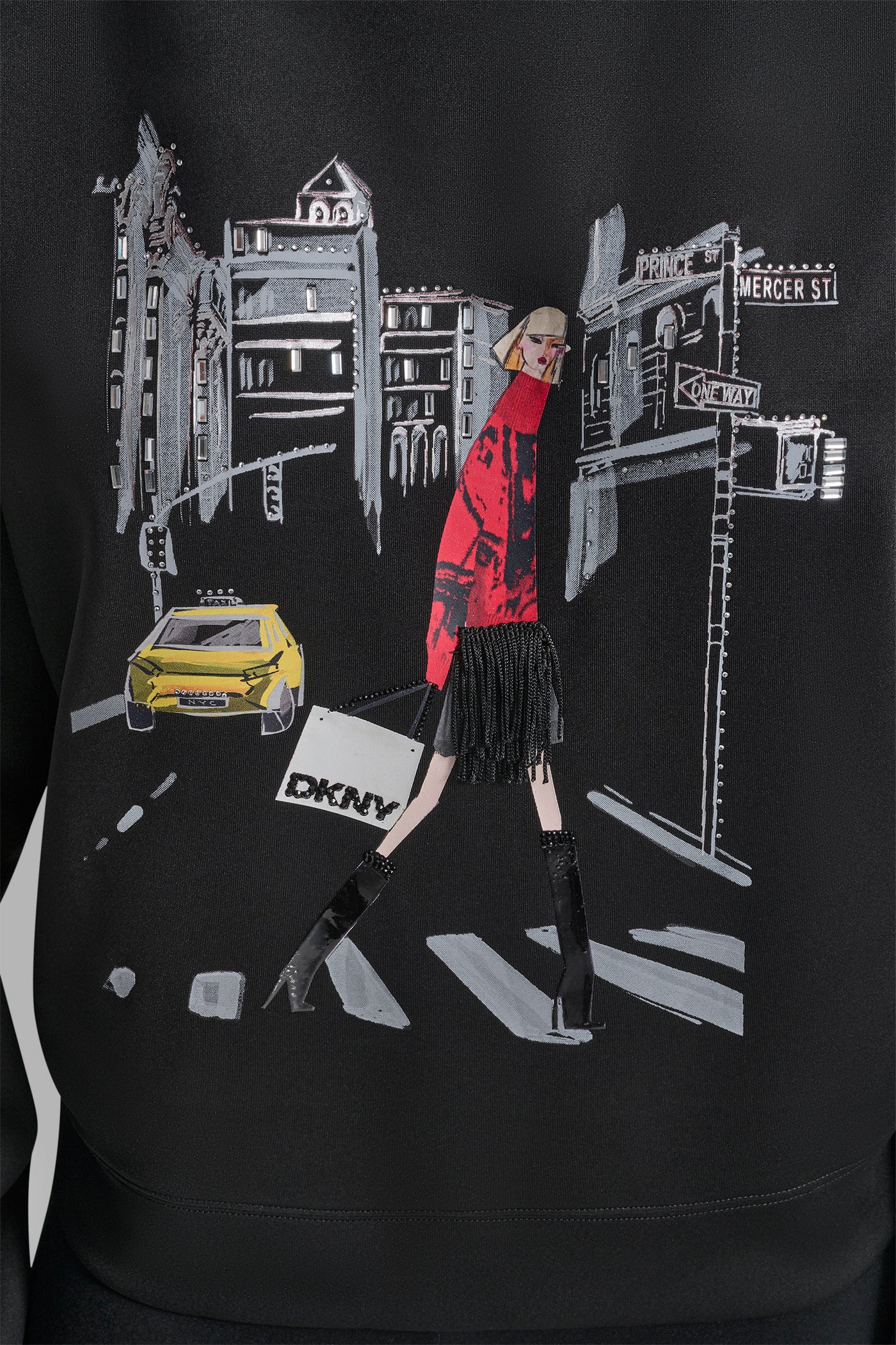 POLISHED STRETCH LONG SLEEVE TOP VIEW 6 | Clothing