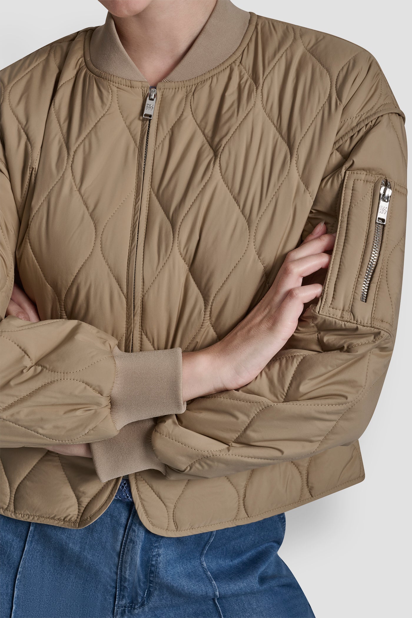 QUILTED BOMBER JACKET VIEW 5 | Jackets & Blazers