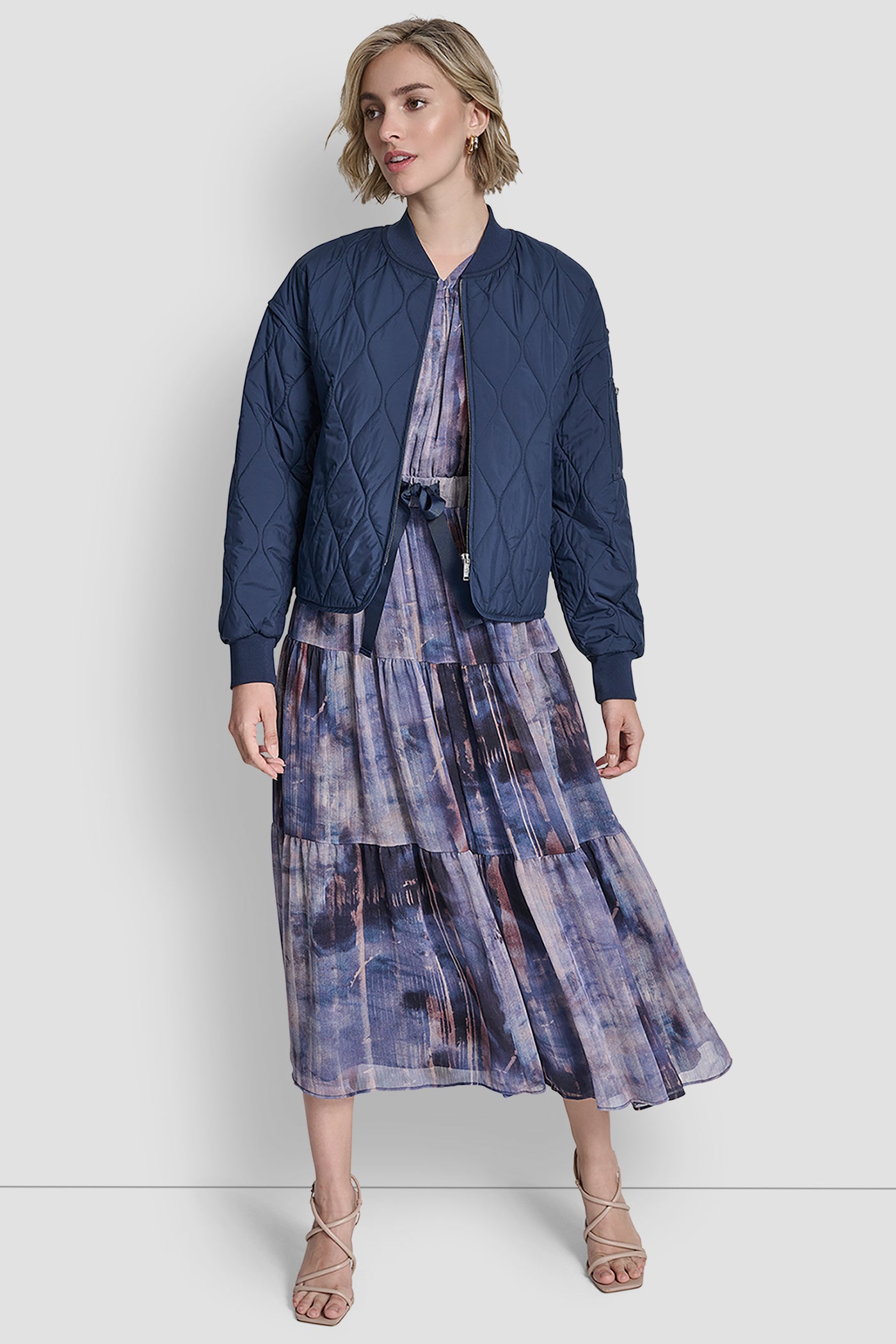 QUILTED BOMBER JACKET VIEW 8 | Jackets & Blazers