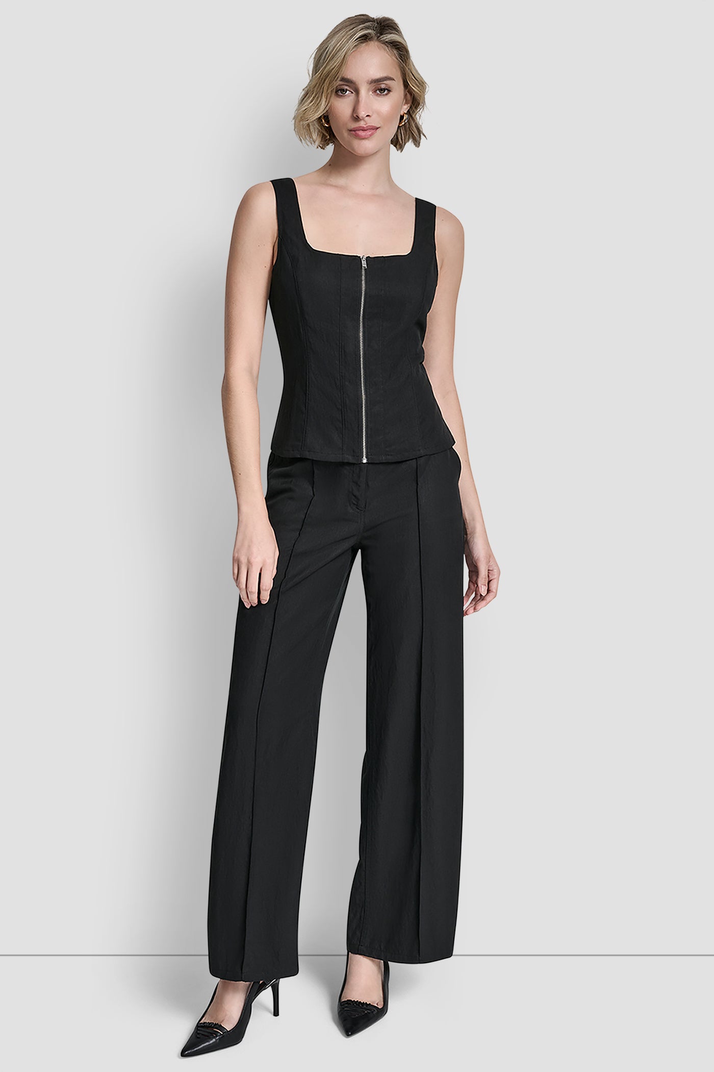 ZIGZAG STITCH CORSET TOP VIEW 3