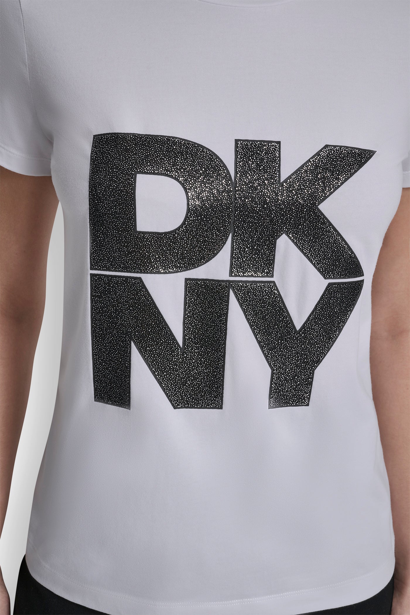 STACKED LOGO TEE VIEW 5 | DKNY Promo
