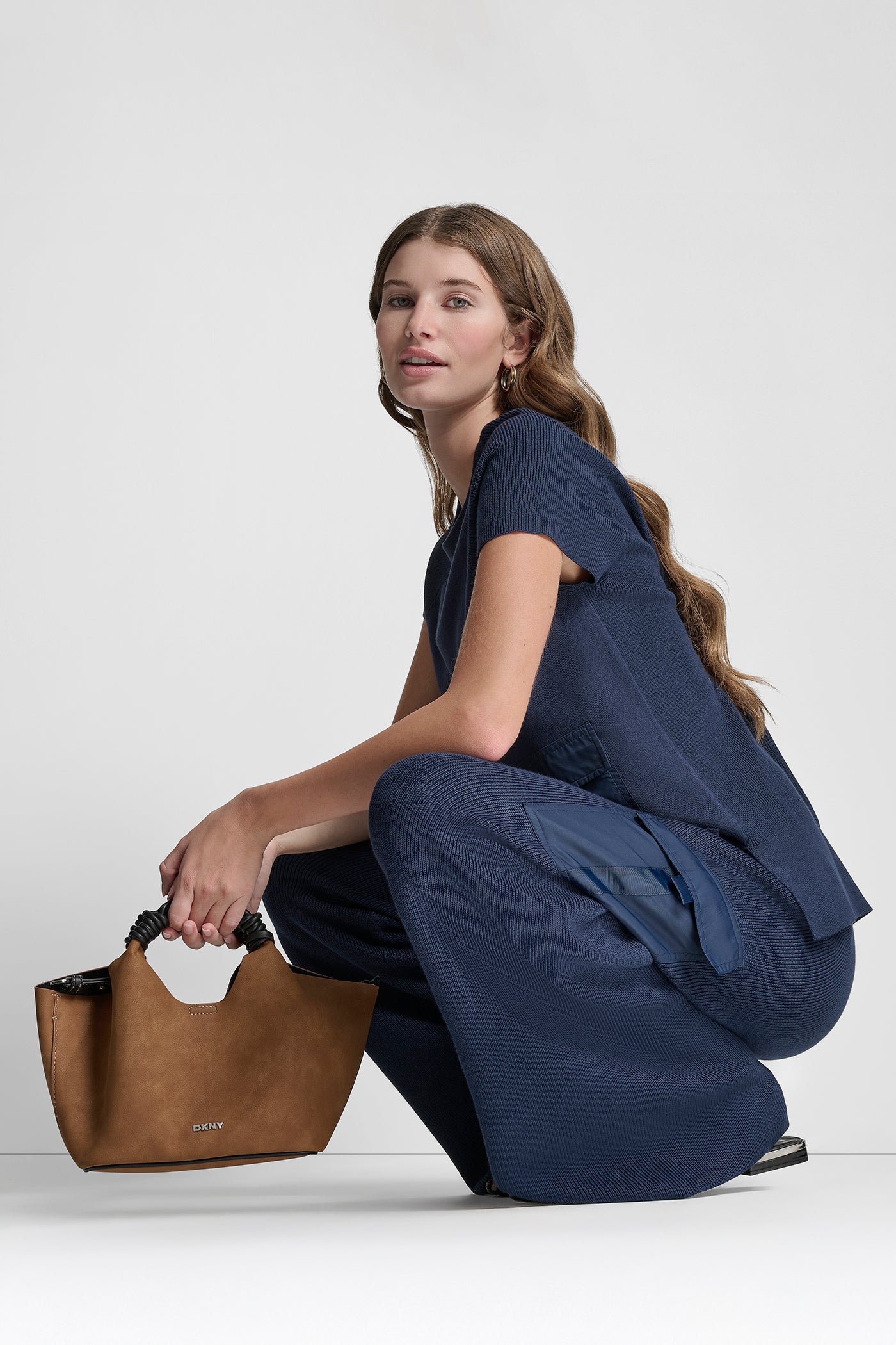 HIGH RISE CARGO SWEATER PANT VIEW 5 | Pants & Denim