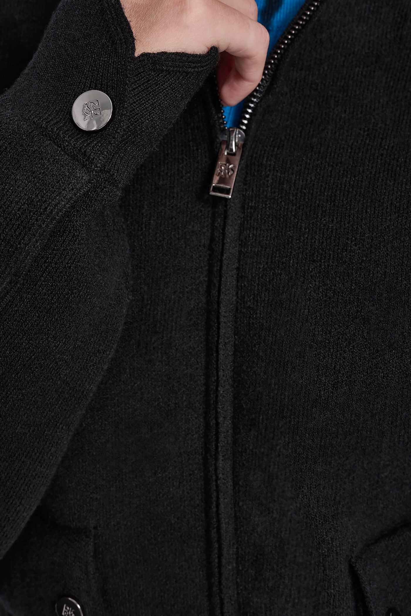 ZIP UP SWEATER JACKET VIEW 5