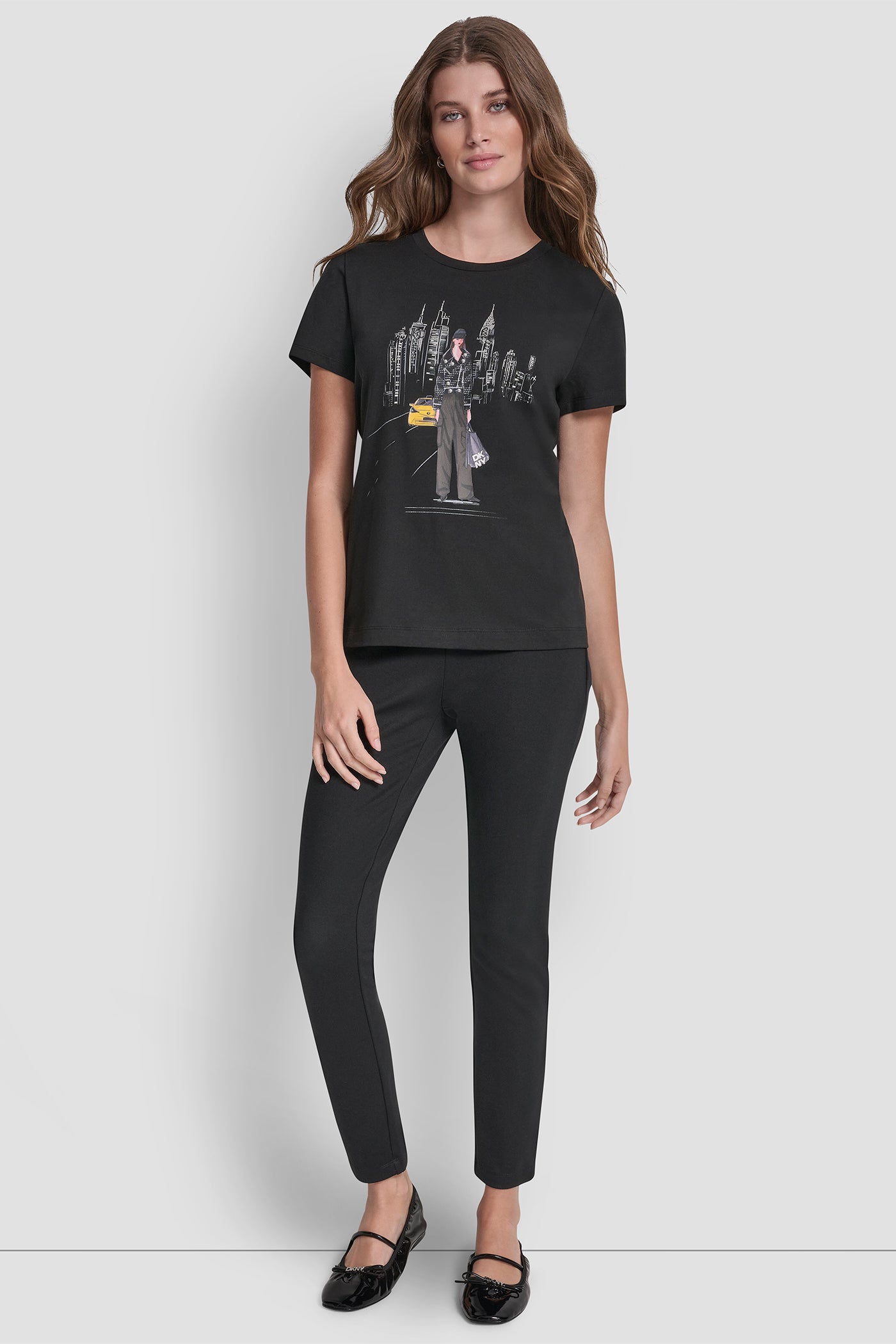 STUDDED MOTO CONVERSATIONAL TEE VIEW 6 | All Products