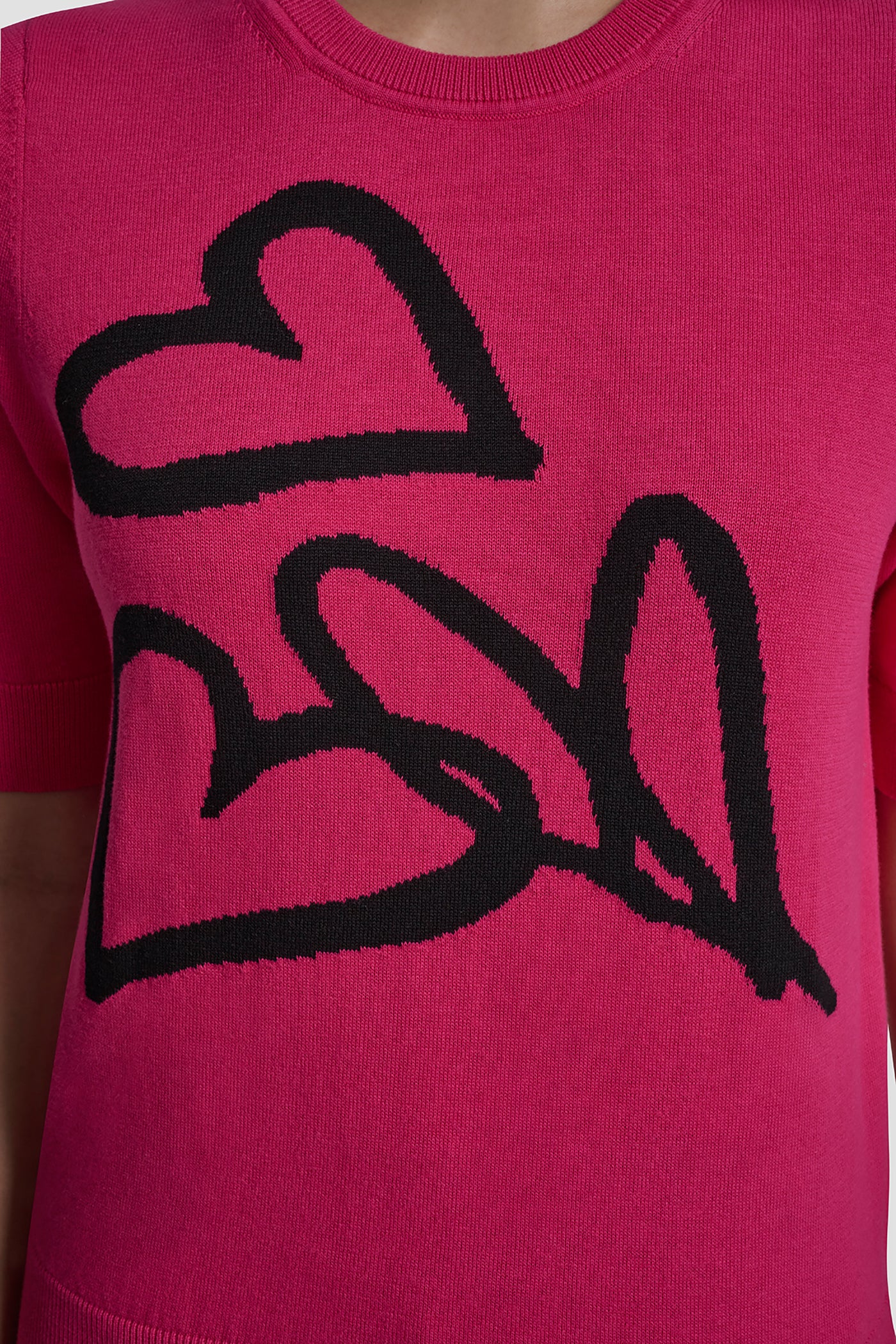 S/S GRAFFITI HEARTS CTTN SWTR VIEW 6 | Valentine's Day Shop