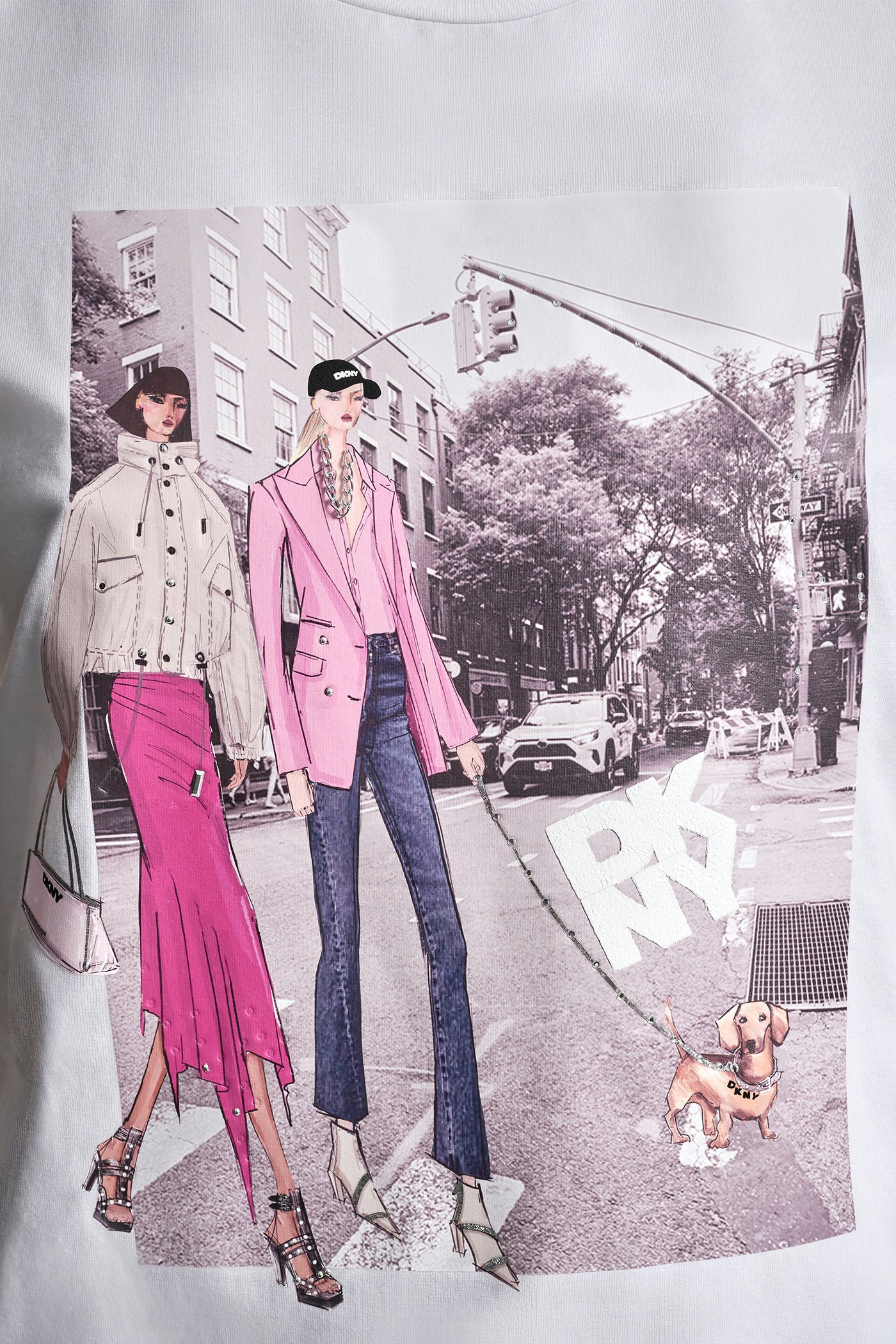 BLEECKER ST CONVERSATIONAL GRAPHIC TEE VIEW 6 | SALE CLOTHING