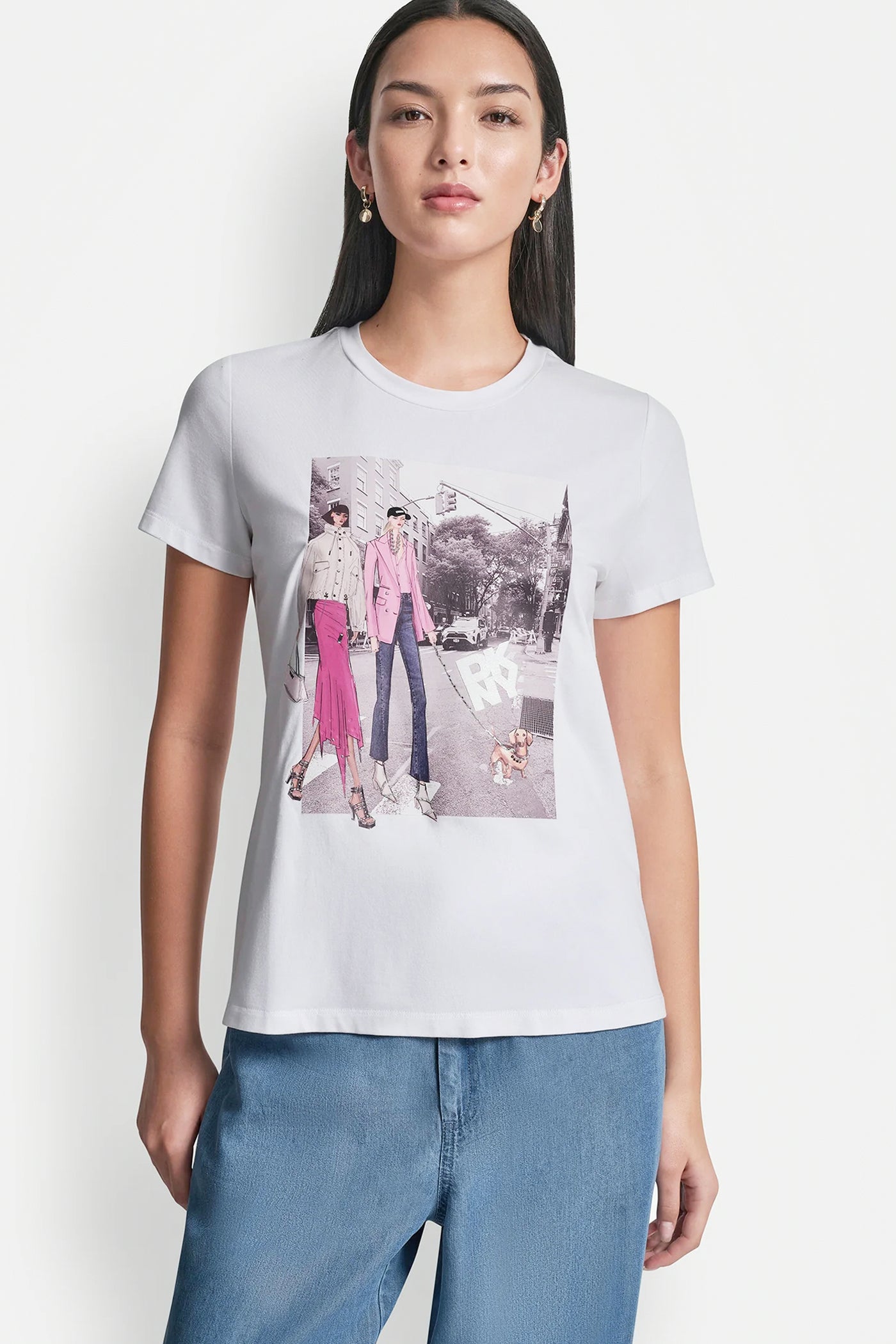 BLEECKER ST CONVERSATIONAL GRAPHIC TEE VIEW 5 | SALE CLOTHING