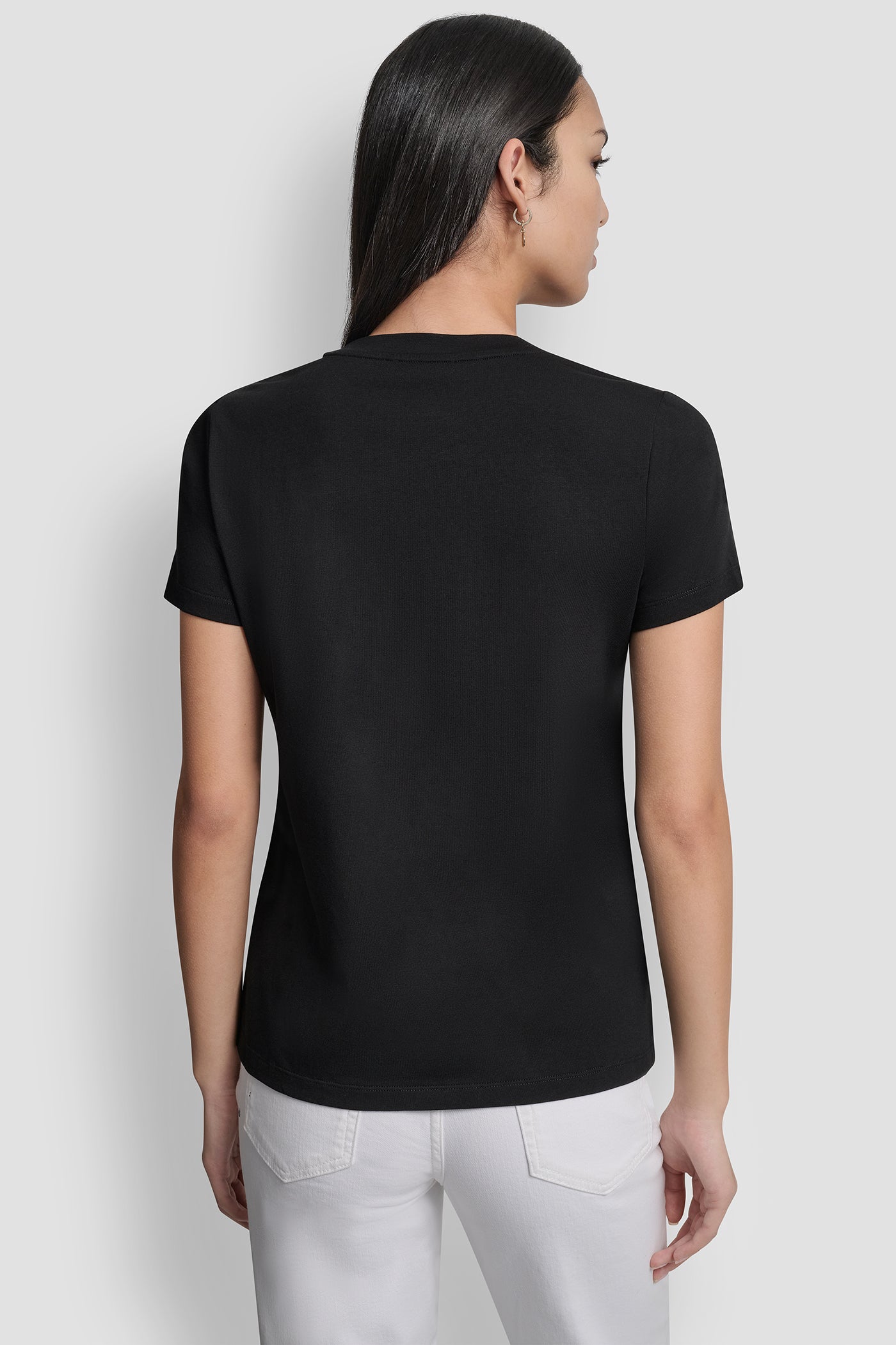 Black BLEECKER ST CONVERSATIONAL T-SHIRT, VIEW 2