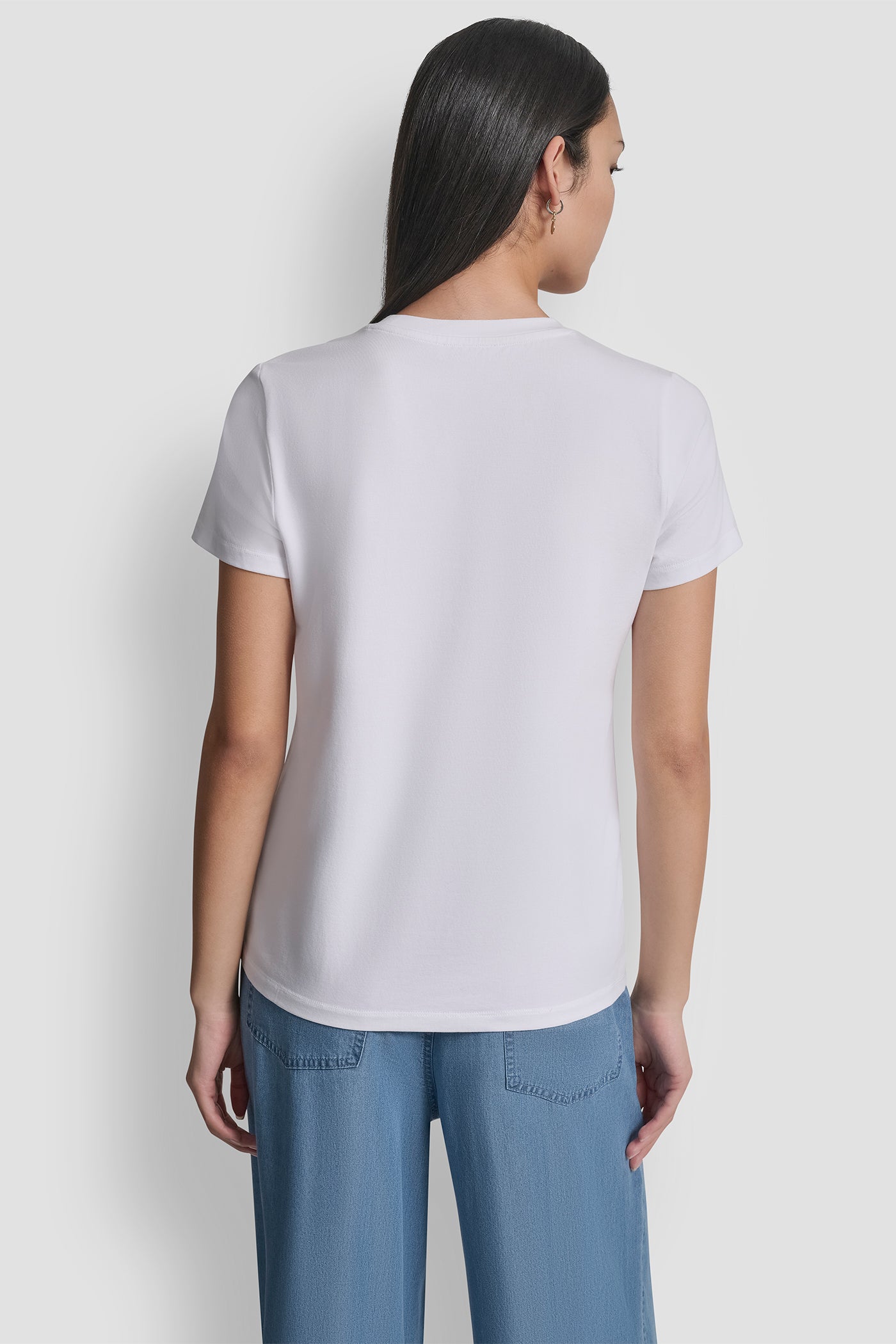 White STATUE OF LIBERTY CONVERSATIONAL T-SHIRT, VIEW 2 | Clothing