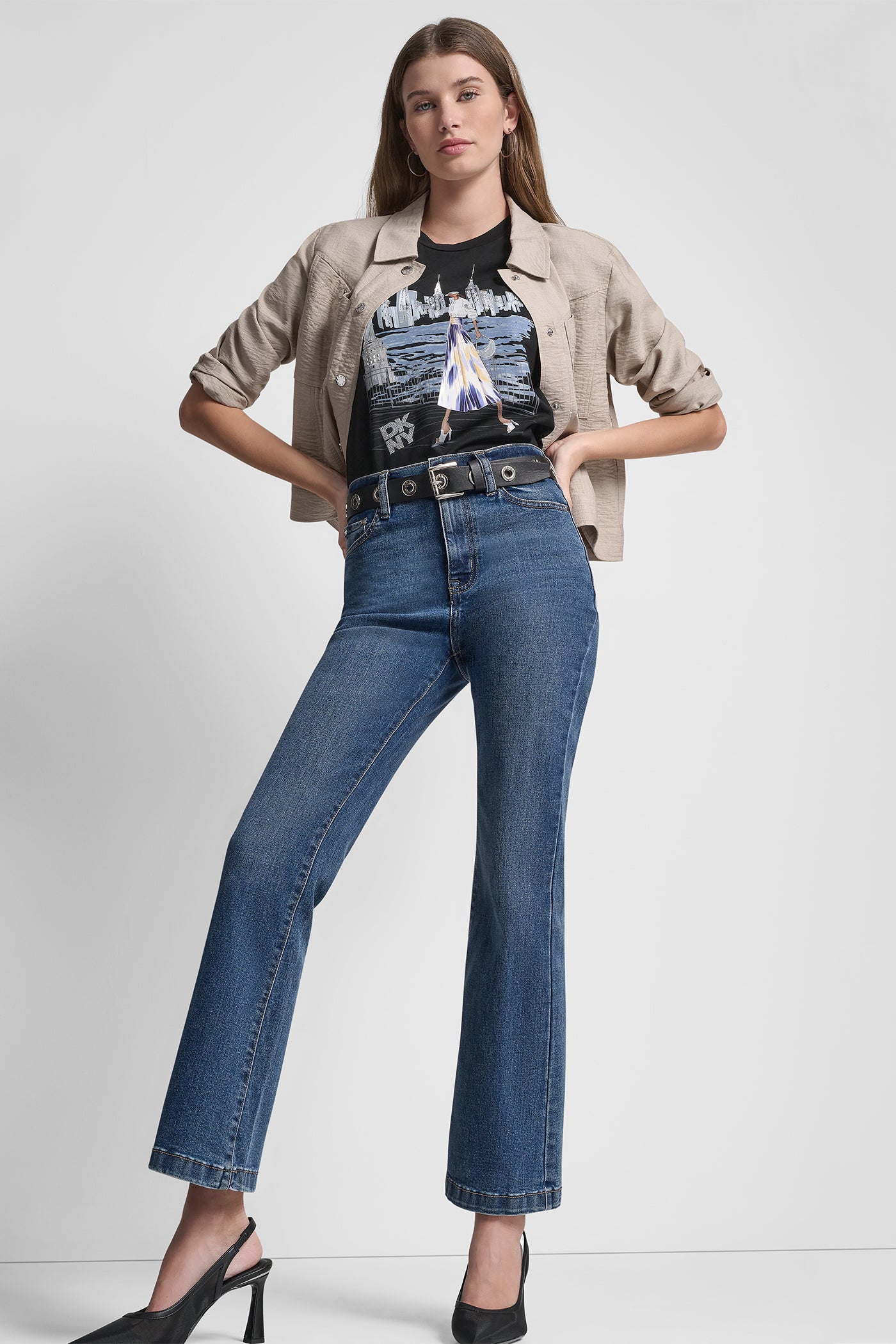 STATUE OF LIBERTY CONVERSATIONAL T-SHIRT VIEW 7 | Clothing