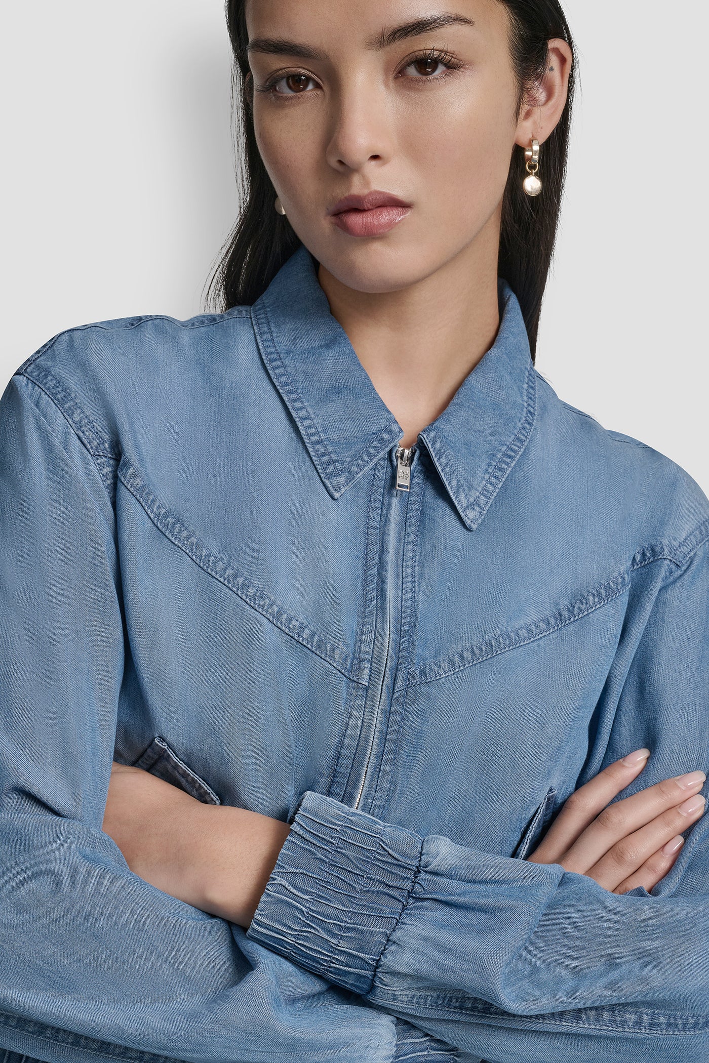 TENCEL BOMBER JACKET VIEW 8 | Jackets & Blazers