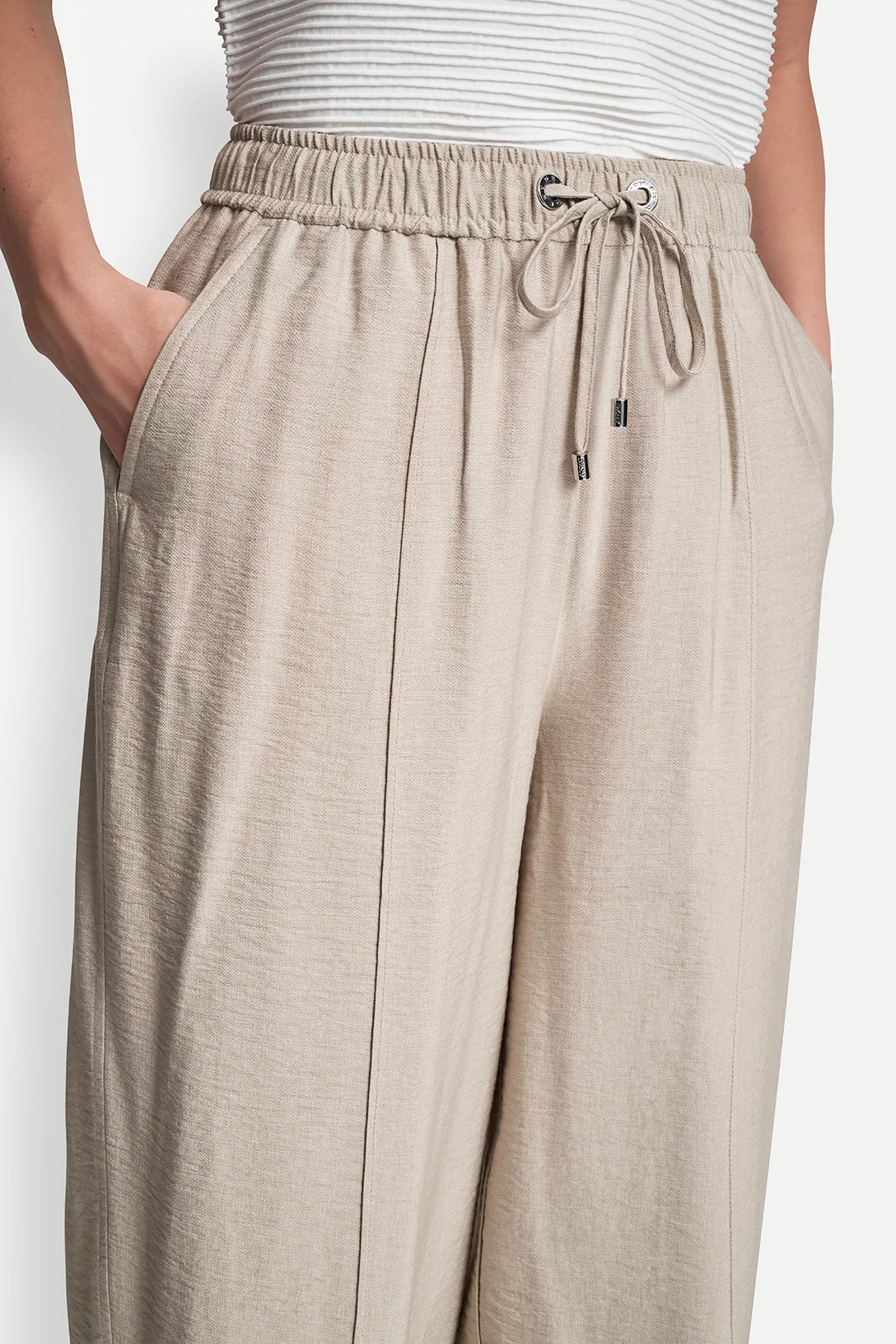 SEAMED WIDE LEG PULL-ON PANT VIEW 6 | SPRING 2026
