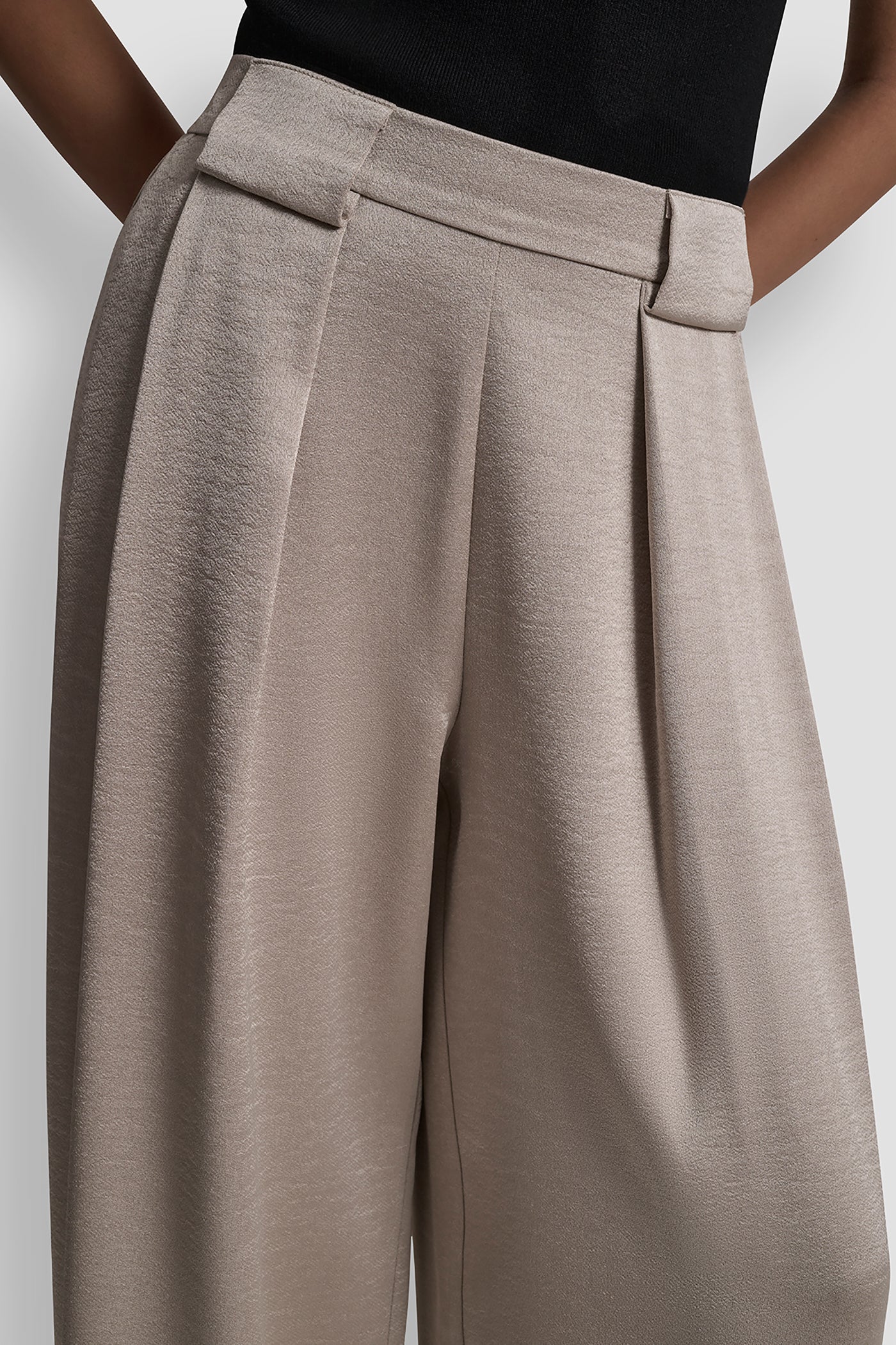 PLEATED WIDE LEG PANT VIEW 6 | Clothing
