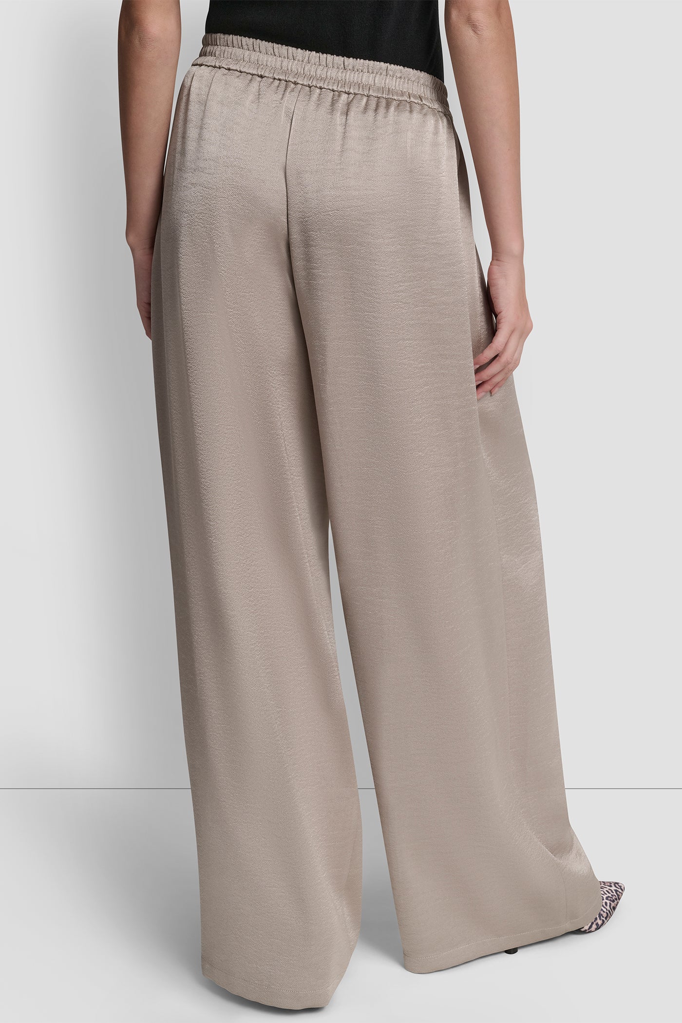 Pebble PLEATED WIDE LEG PANT, VIEW 2 | Clothing